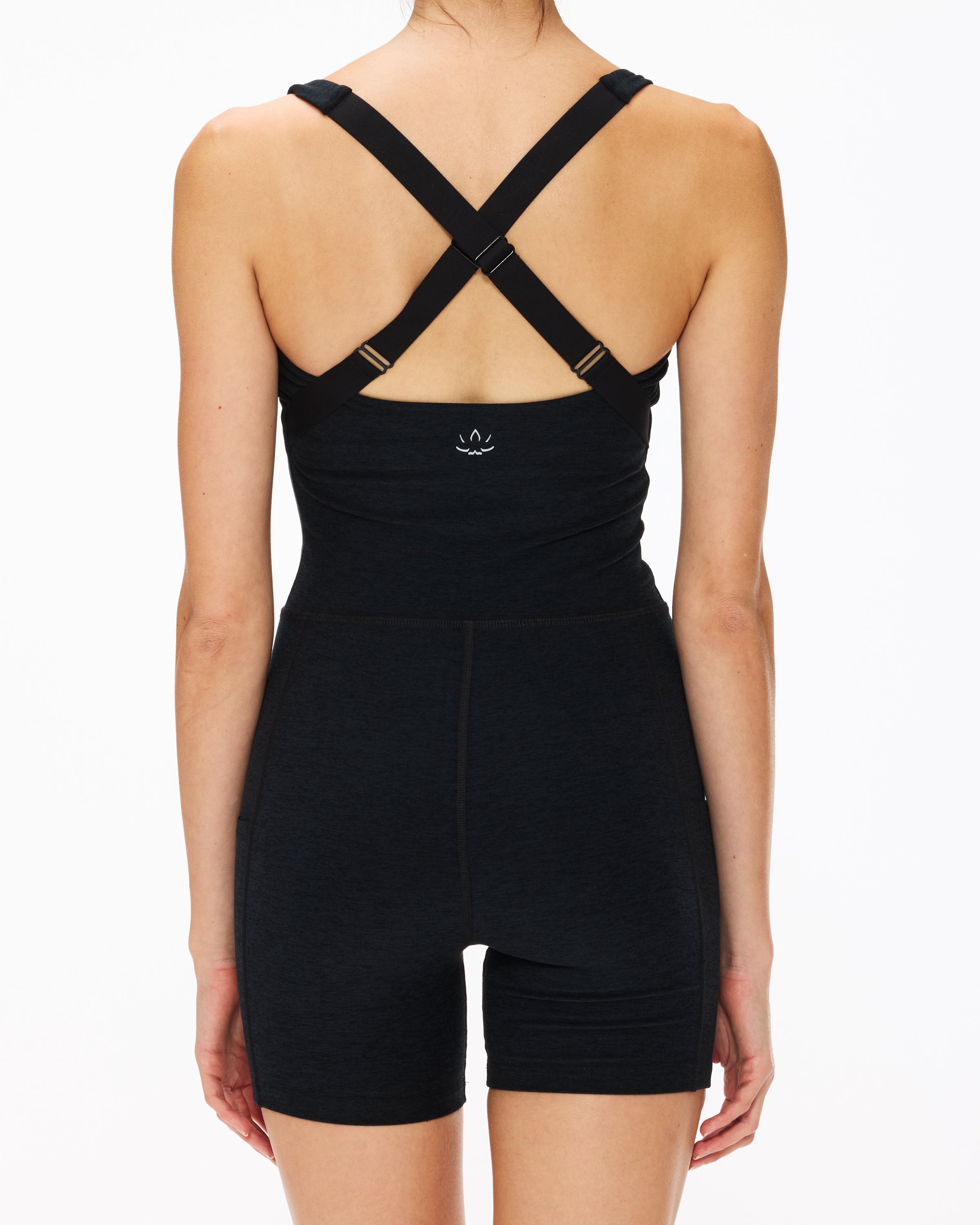 Beyond Yoga Spacedye Get Up And Go Pocket Biker Jumpsuit