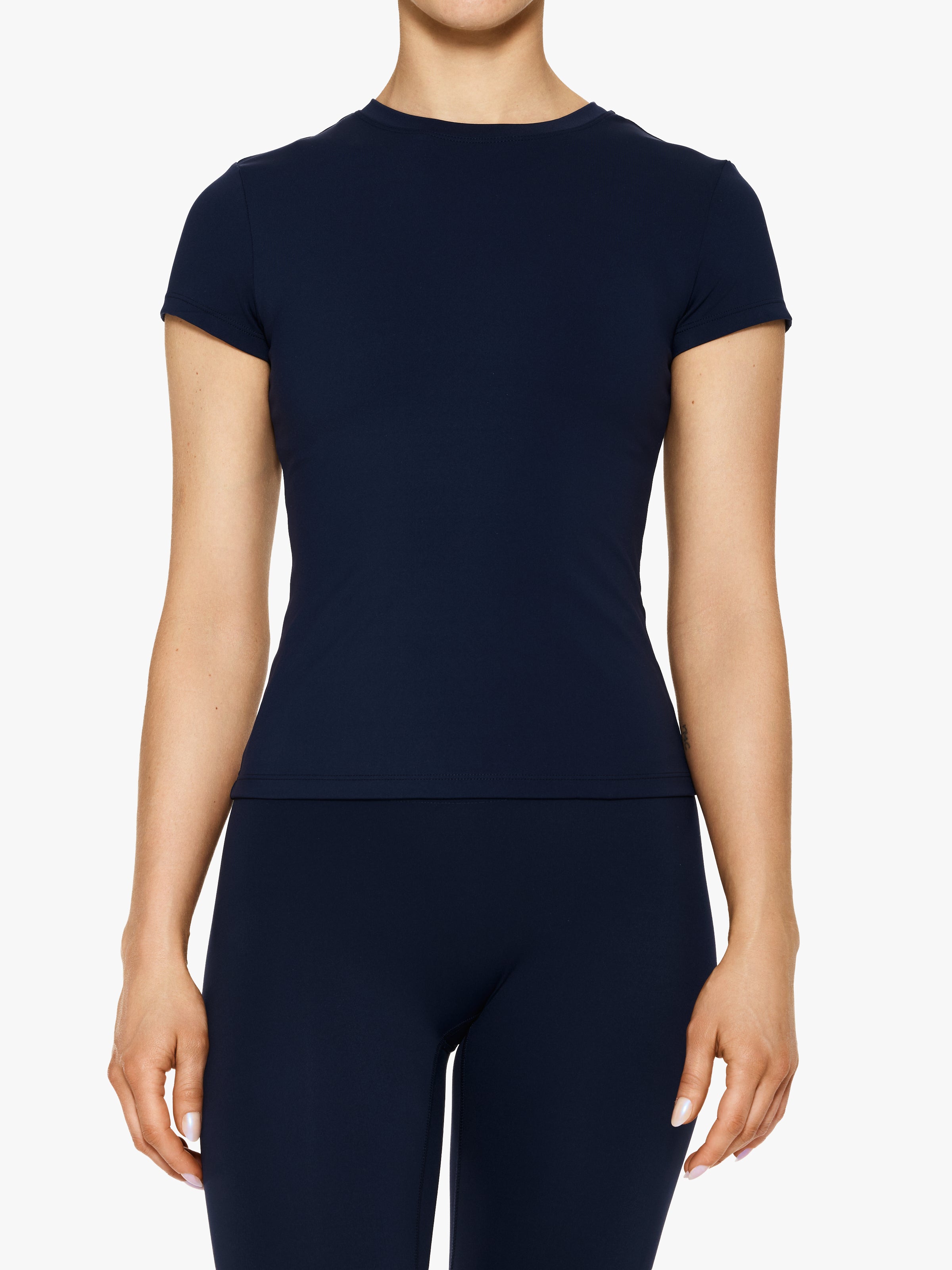 Adanola Ultimate Short Sleeve Longline Top