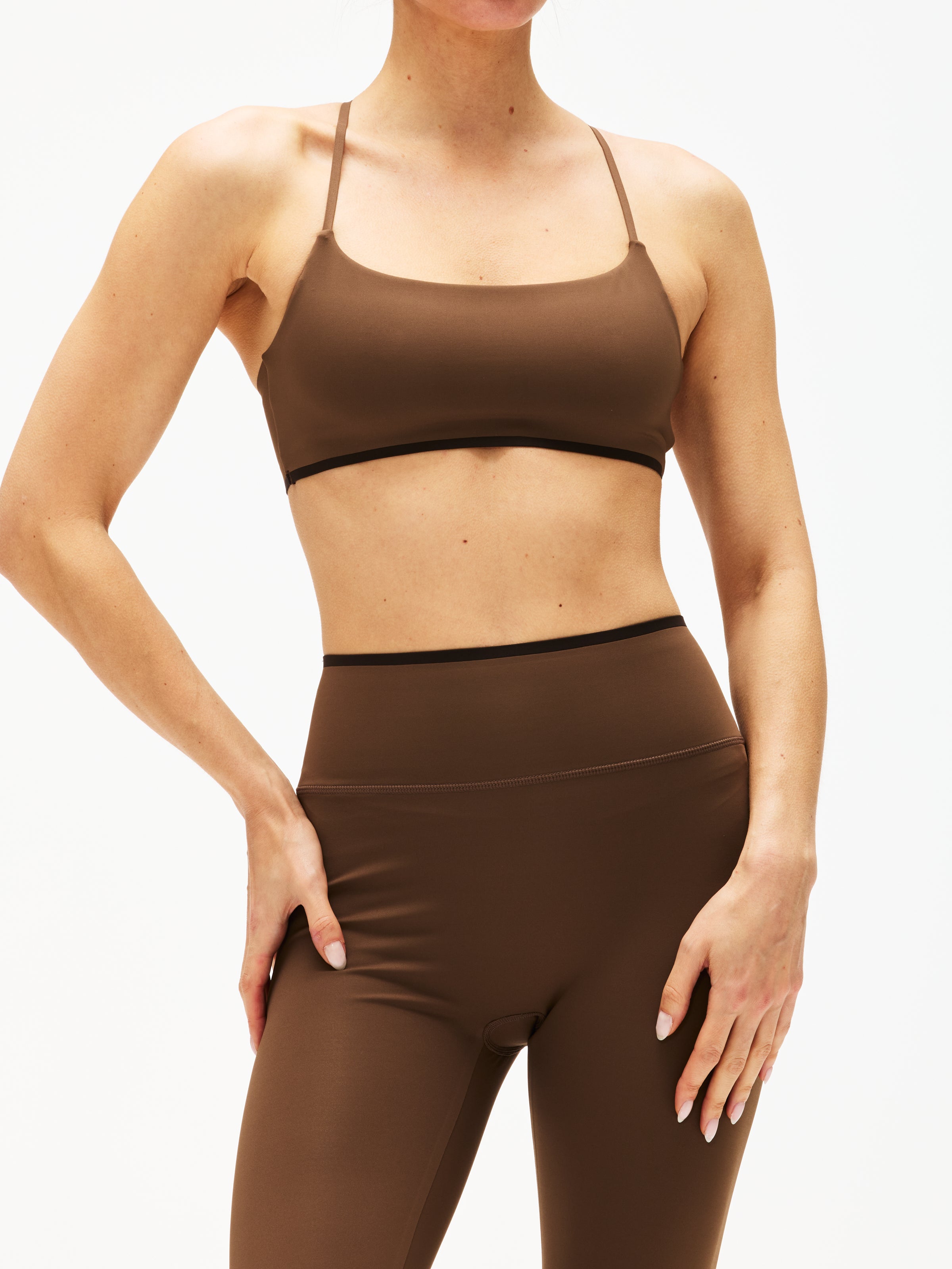 Adanola Bonded Skinny Strap Bra