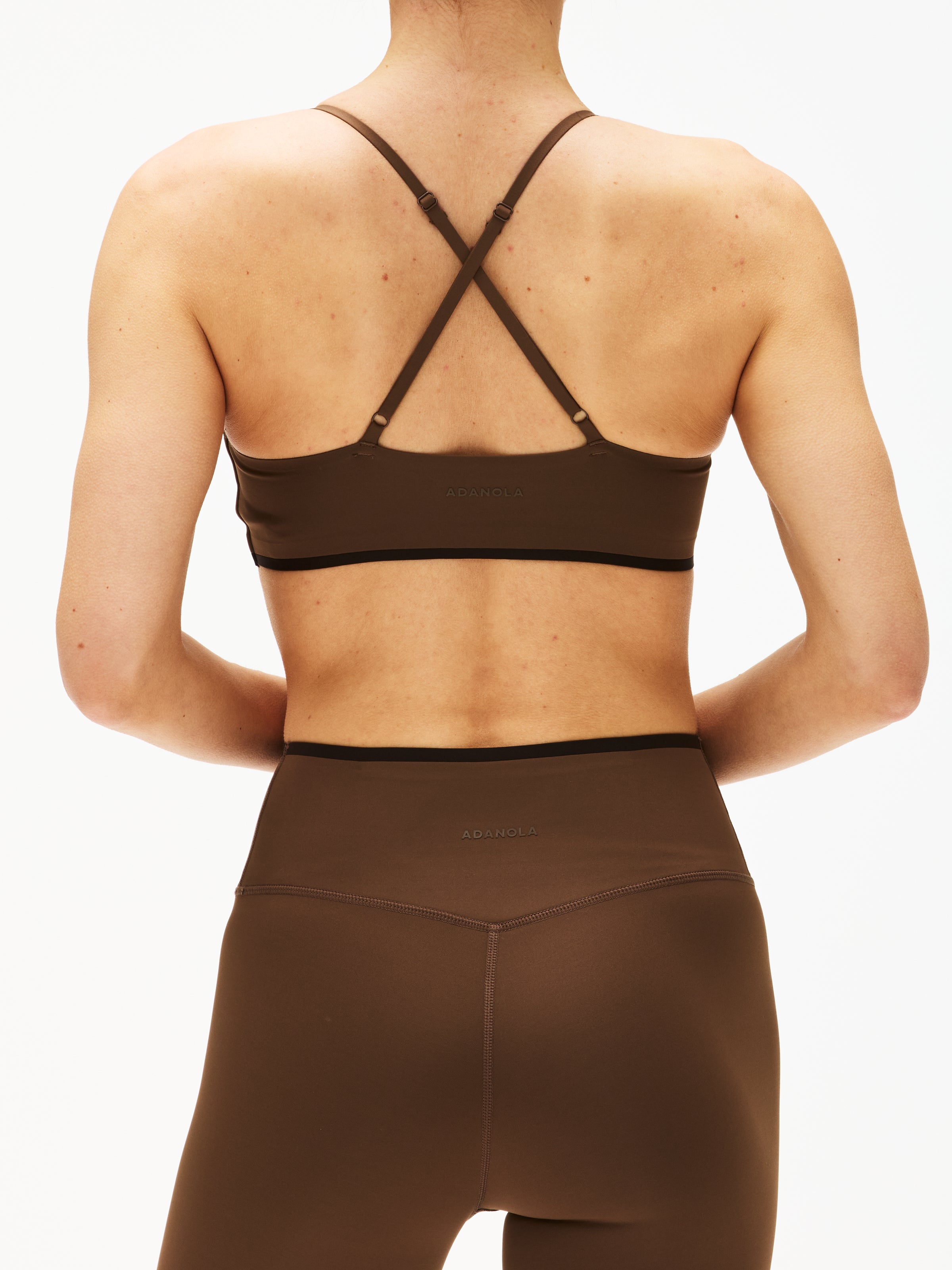 Adanola Bonded Skinny Strap Bra