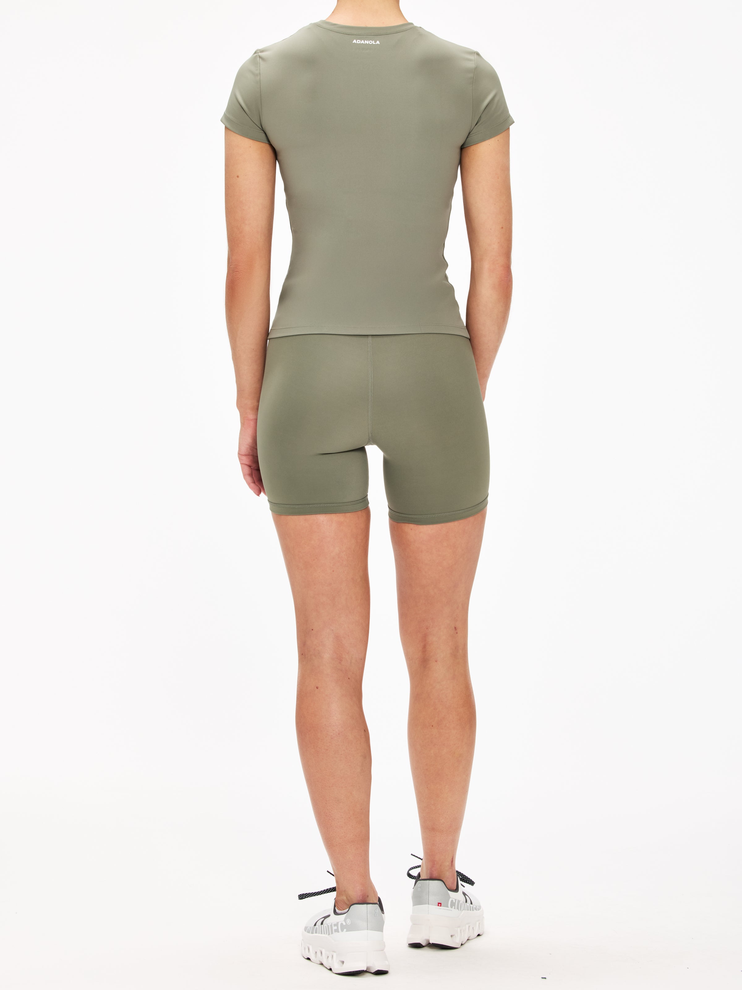 Adanola Ultimate Short Sleeve Longline Top