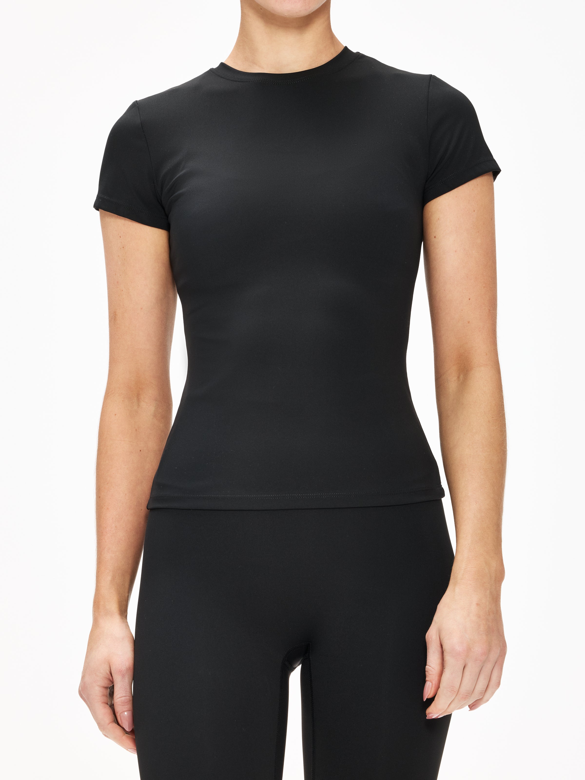 Adanola Ultimate Short Sleeve Longline Top
