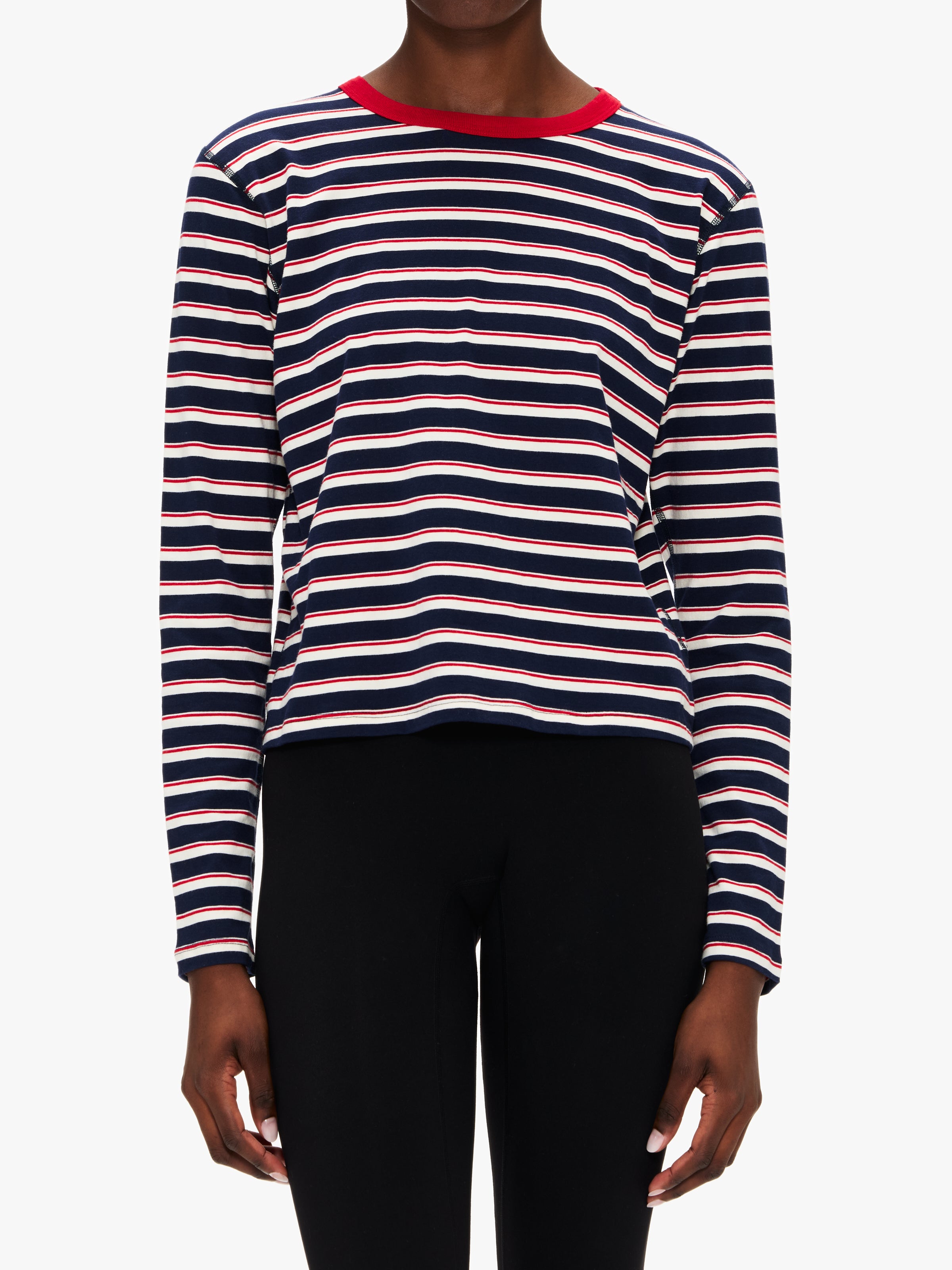 Asher Lucy Long Sleeve Stripe Tee