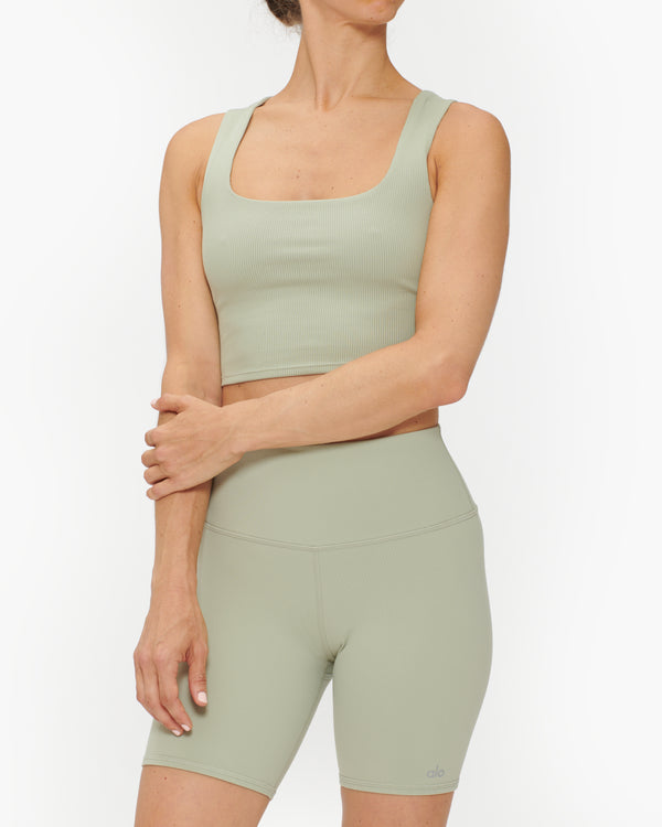 Suns Out Alosoft bodysuit in green - Alo Yoga