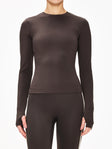 Adanola Ultimate Long Sleeve Longline Top