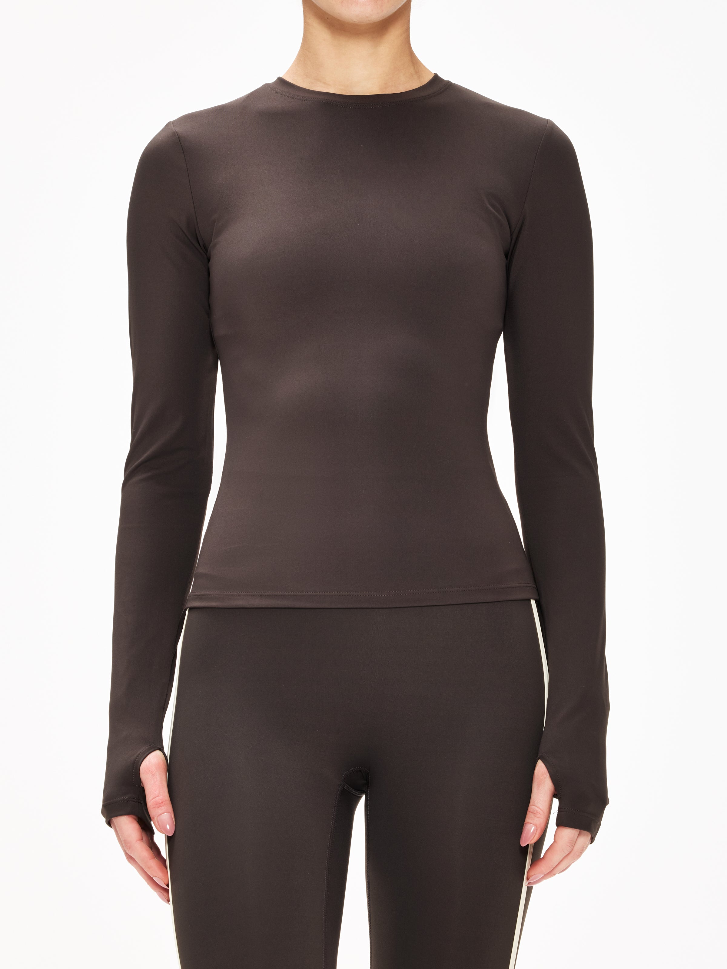 Adanola Ultimate Long Sleeve Longline Top