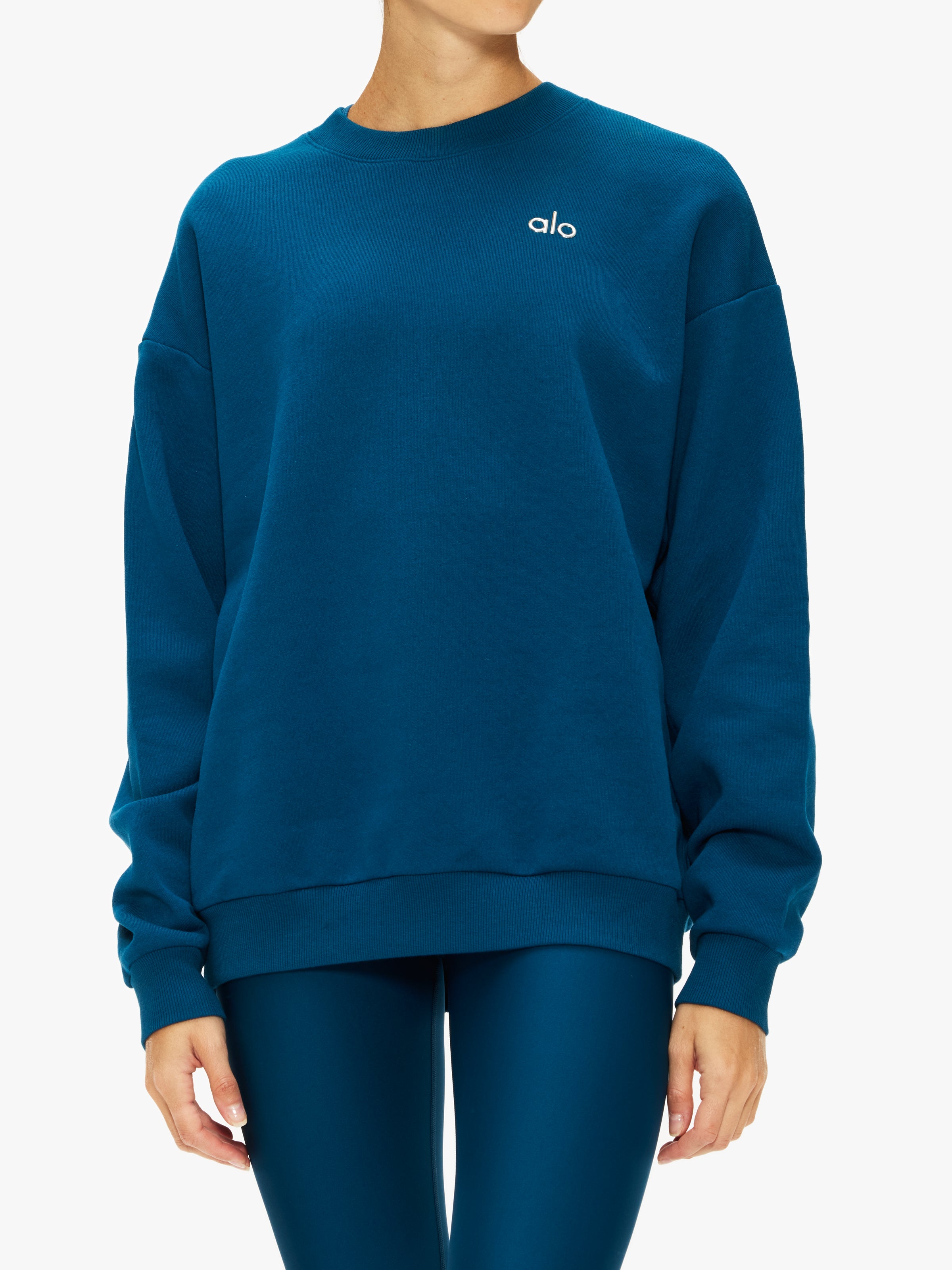 Alo Yoga Accolade Crew Neck Pullover