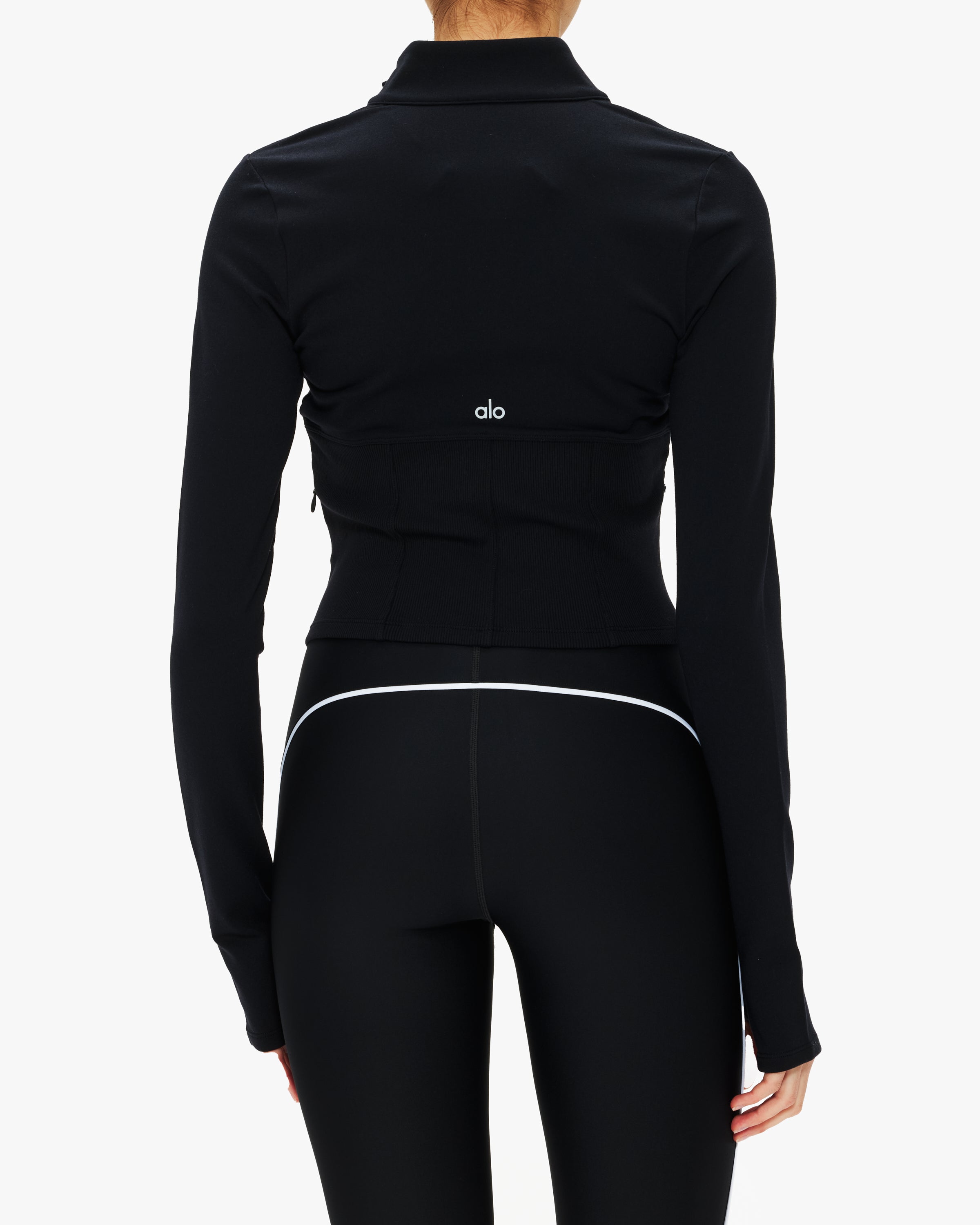 Alo Yoga Corset Full Zip Jacket