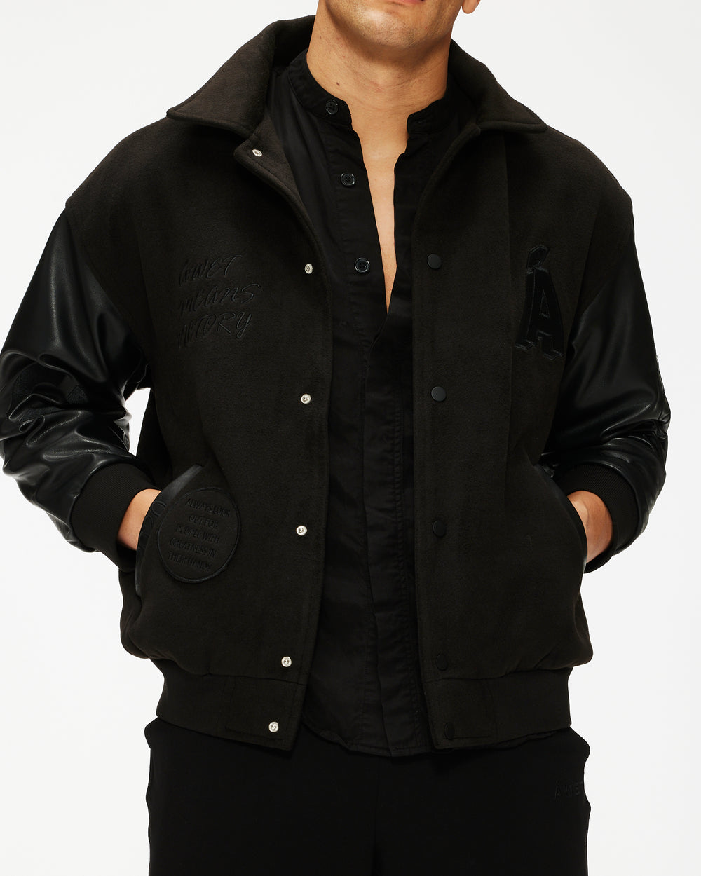 Áwet Biniam Letterman Jacket