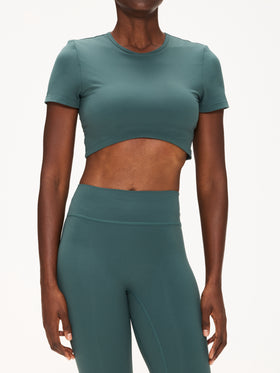 All Fenix Cloudcore Cropped Built-In Bra Tee