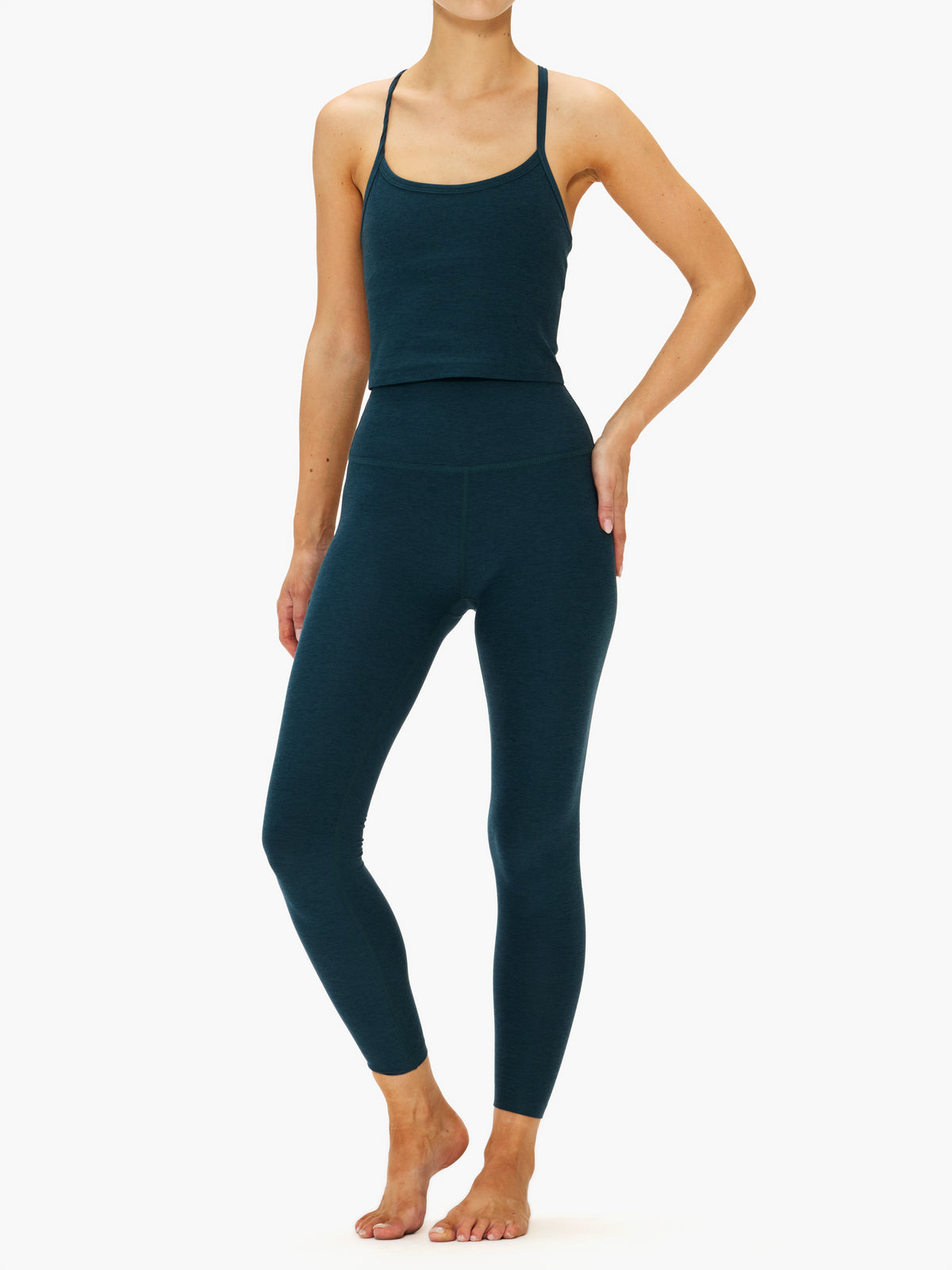 Beyond Yoga Spacedye Slimracerback Cropped