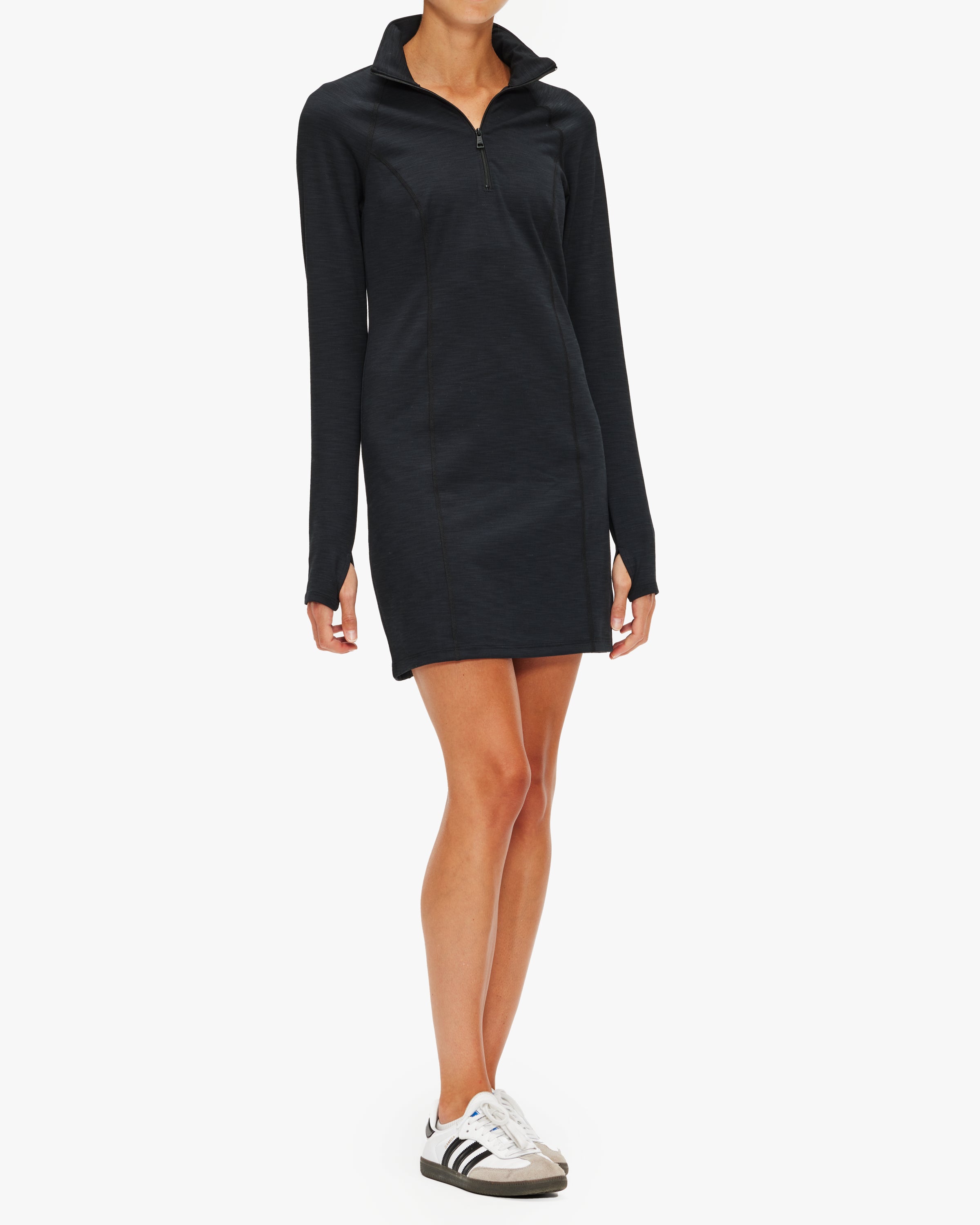 Beyond Yoga Heather Rib Westside Dress