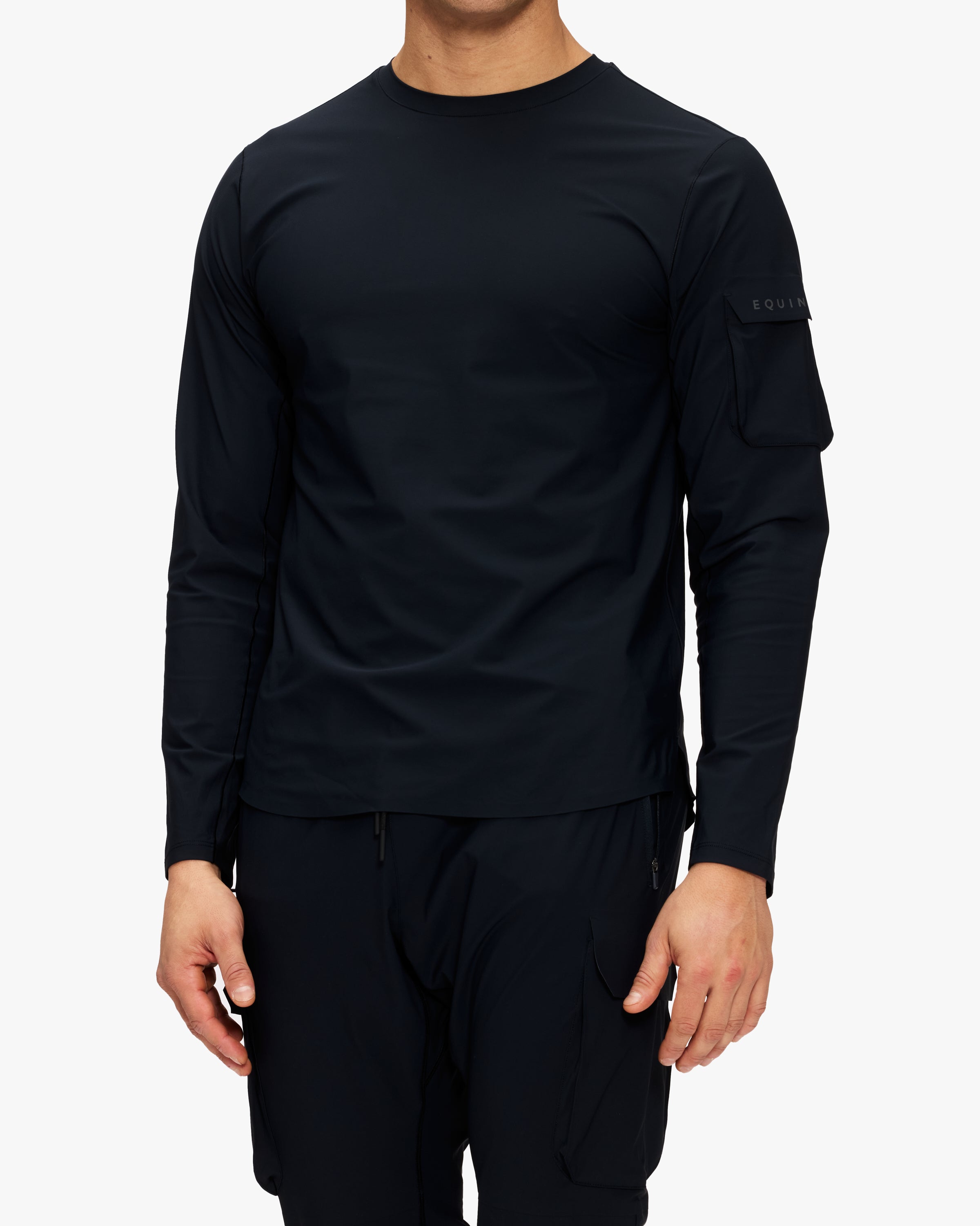 Equinox Tech Cargo Long Sleeve Crew Neck