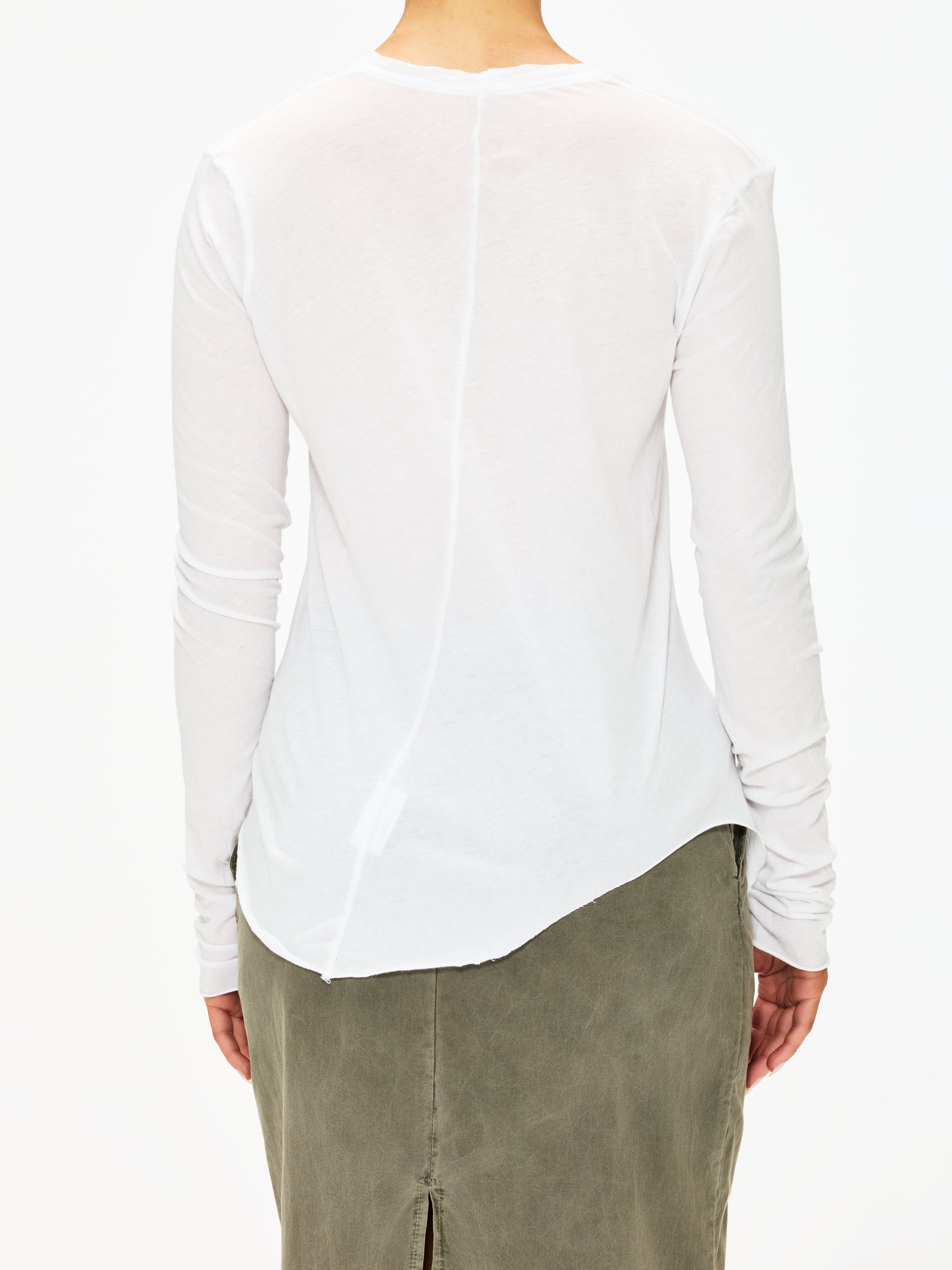 All Three Stella Long Sleeve in Tissue Cotton – The Shop at Equinox