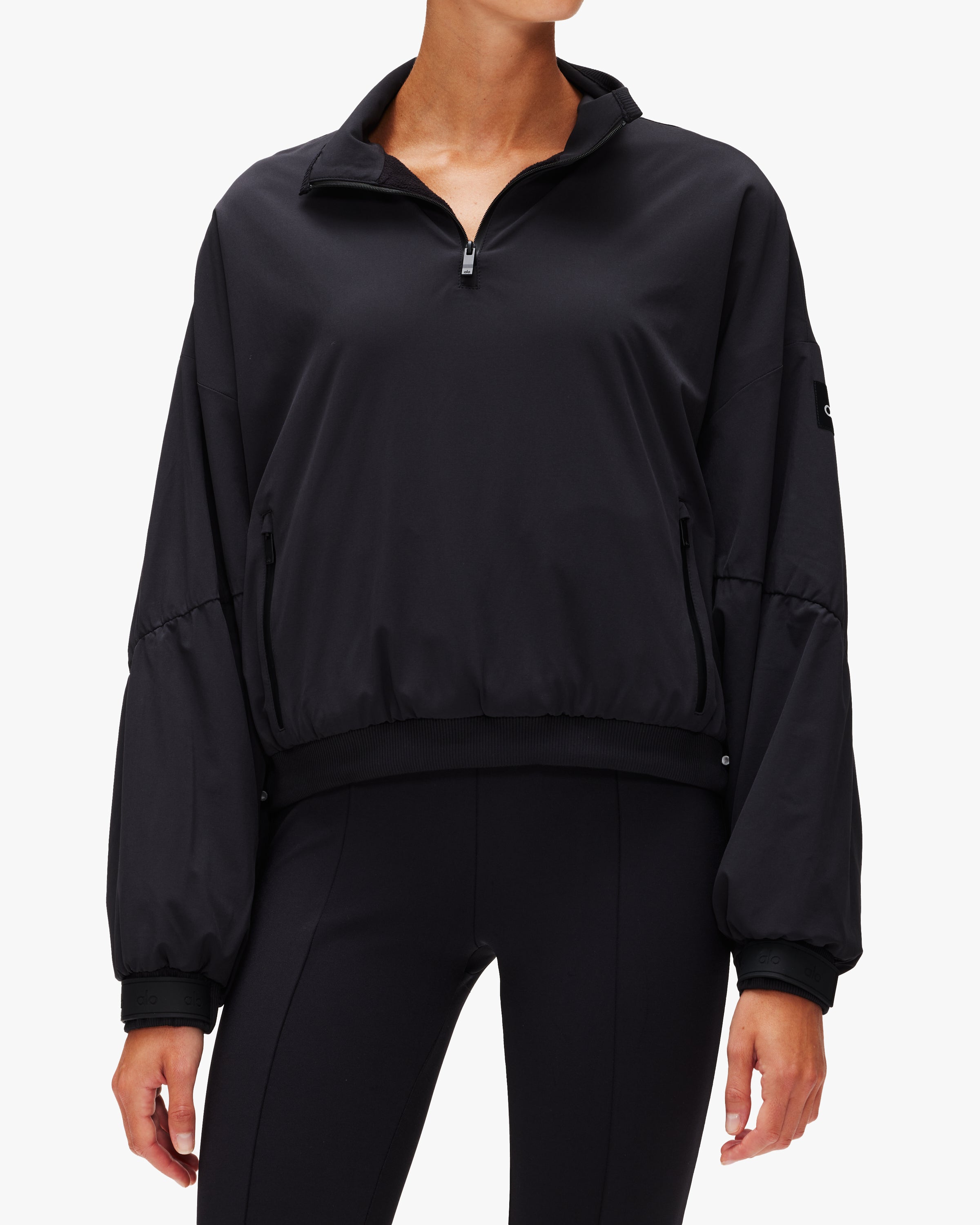 Alo Yoga Cropped Elevation Coverup