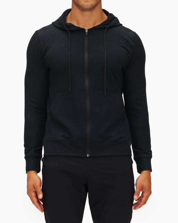 LuLuLemon Plum Active Zip Up Hoodie Sweatshirt Men Size S - beyond