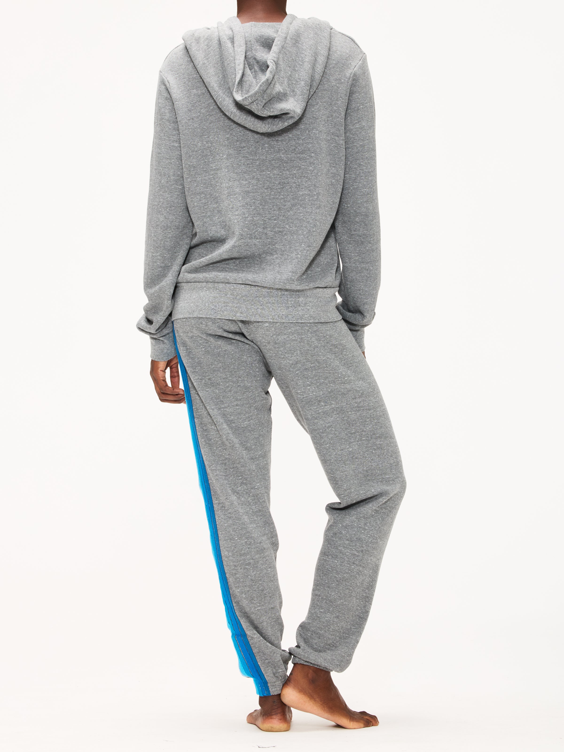 Aviator Nation 5 Stripe Zip Unisex Hoodie