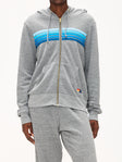 Aviator Nation 5 Stripe Zip Unisex Hoodie