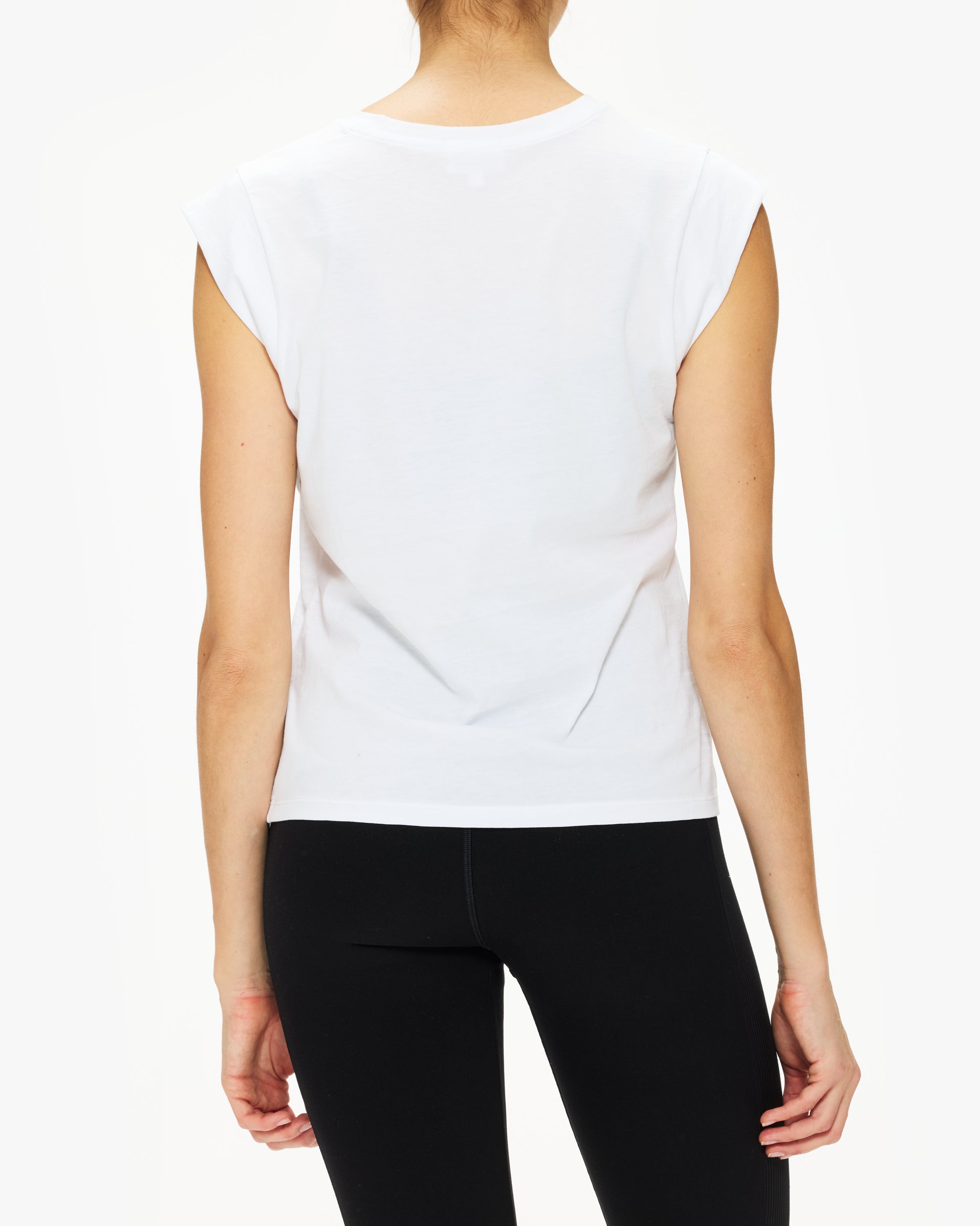 Goldie Organic Cap Sleeve Tee