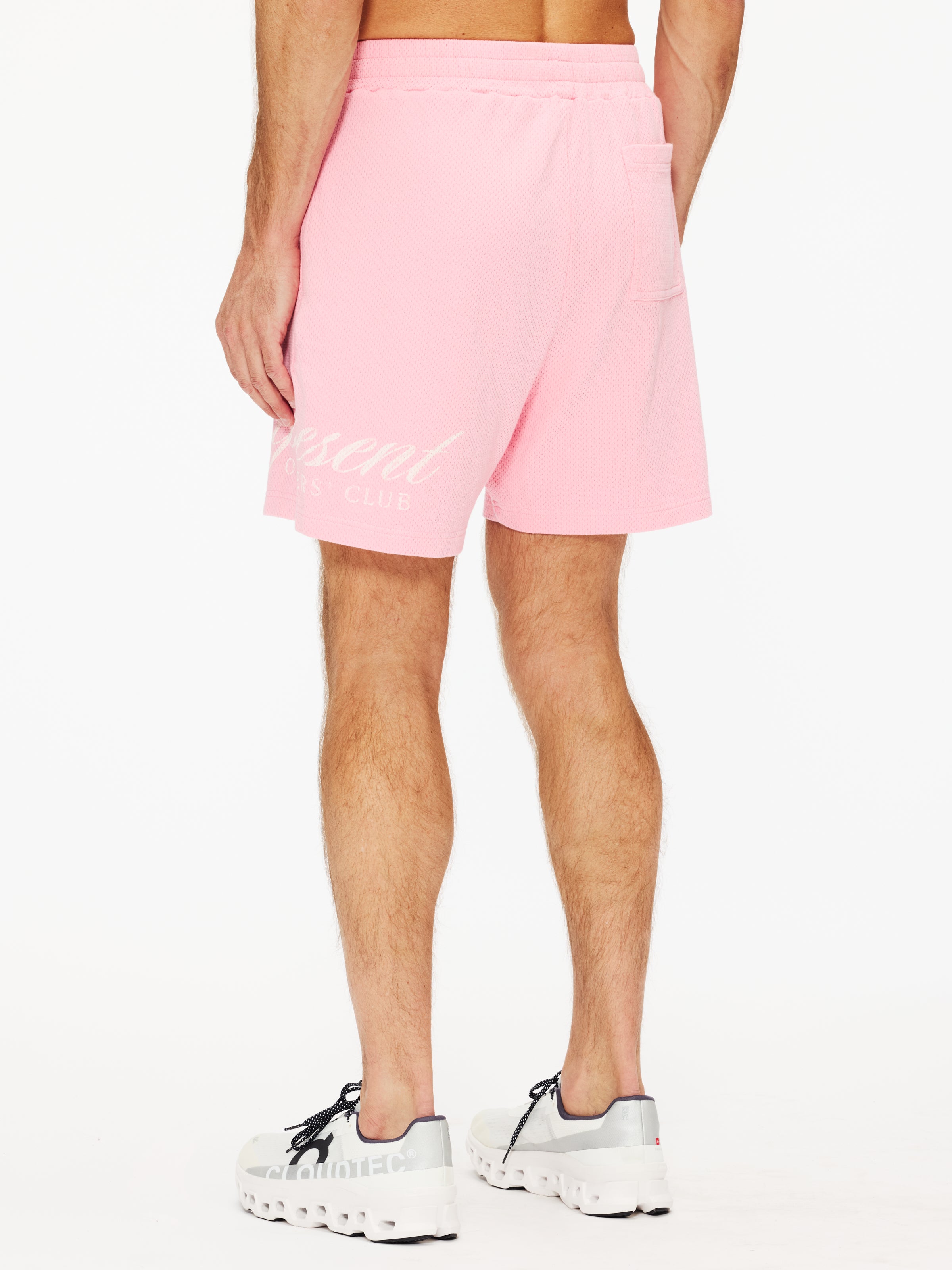 Represent Owners Club Script Mesh Shorts 7" - Unlined