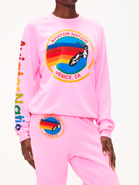 Aviator Nation Aviator Nation Crew Sweatshirt