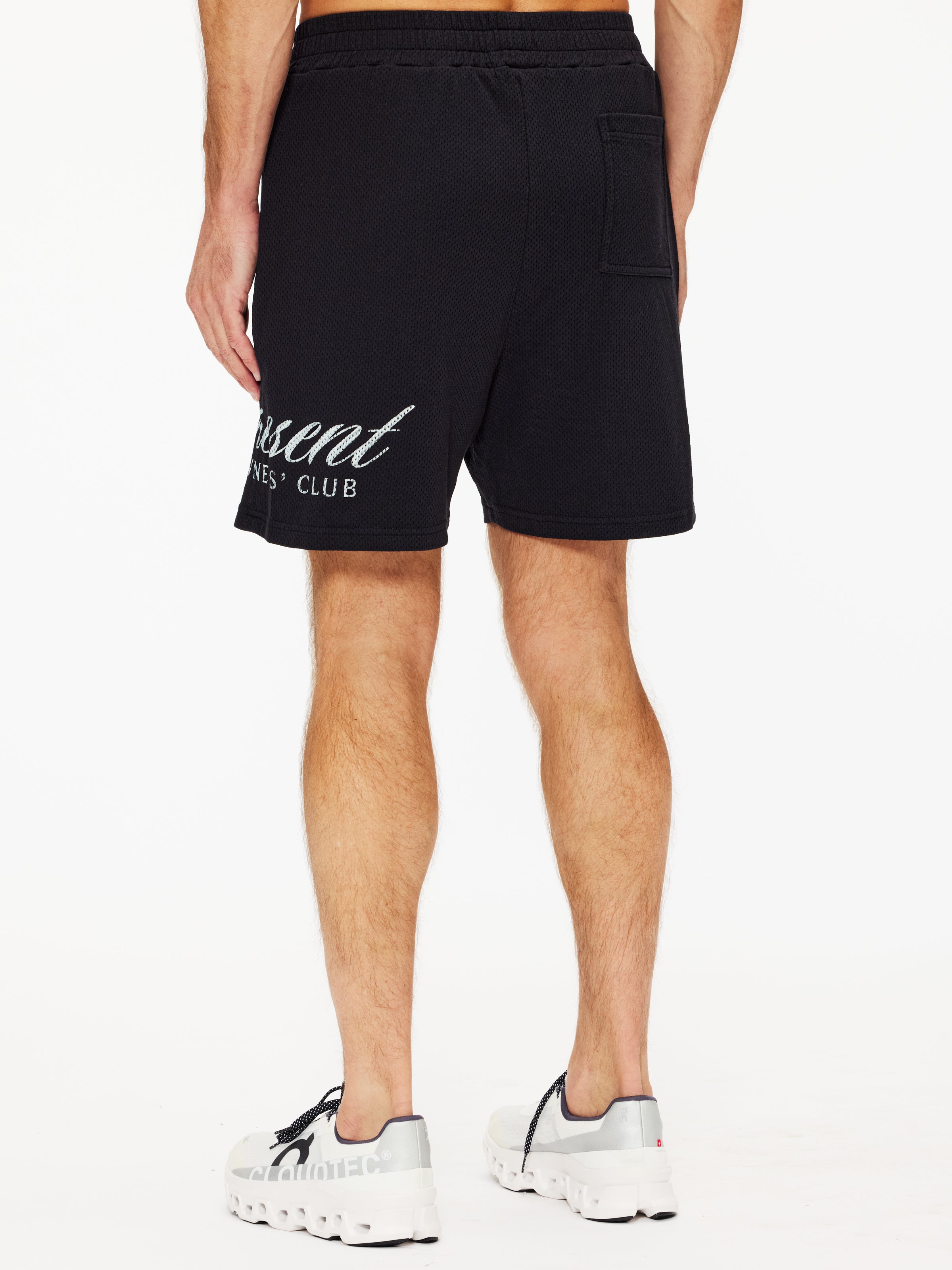 Represent Owners Club Script Mesh Shorts 7" - Unlined