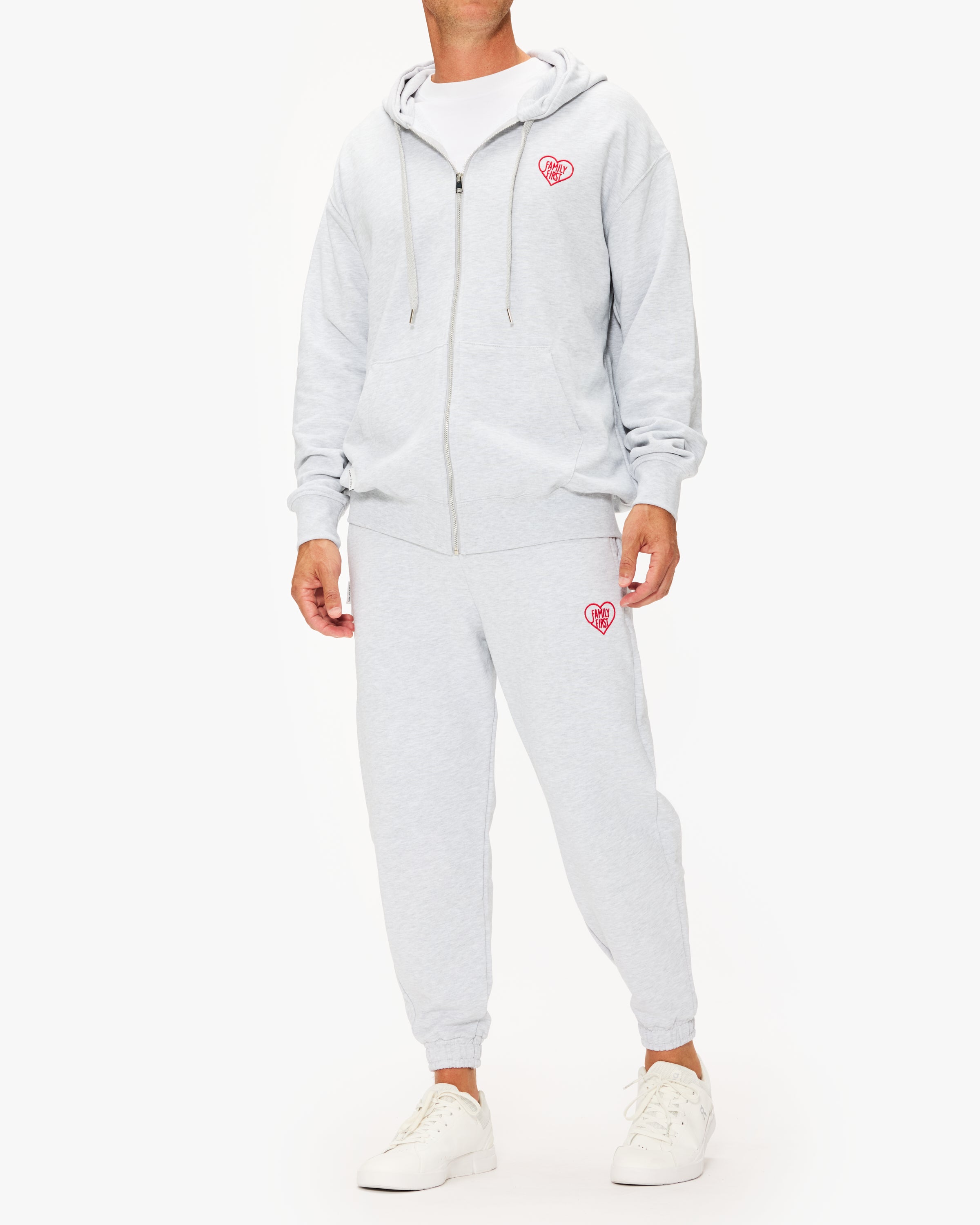 Family First Hoodie Zip Heart – The Shop at Equinox