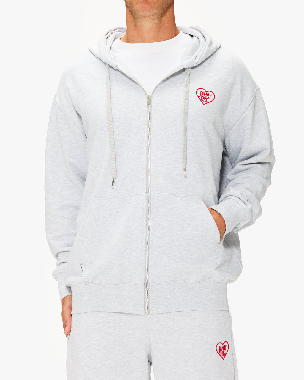 Family First Hoodie Zip Heart – The Shop at Equinox