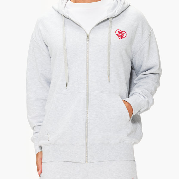 Family First Hoodie Zip Heart – The Shop at Equinox