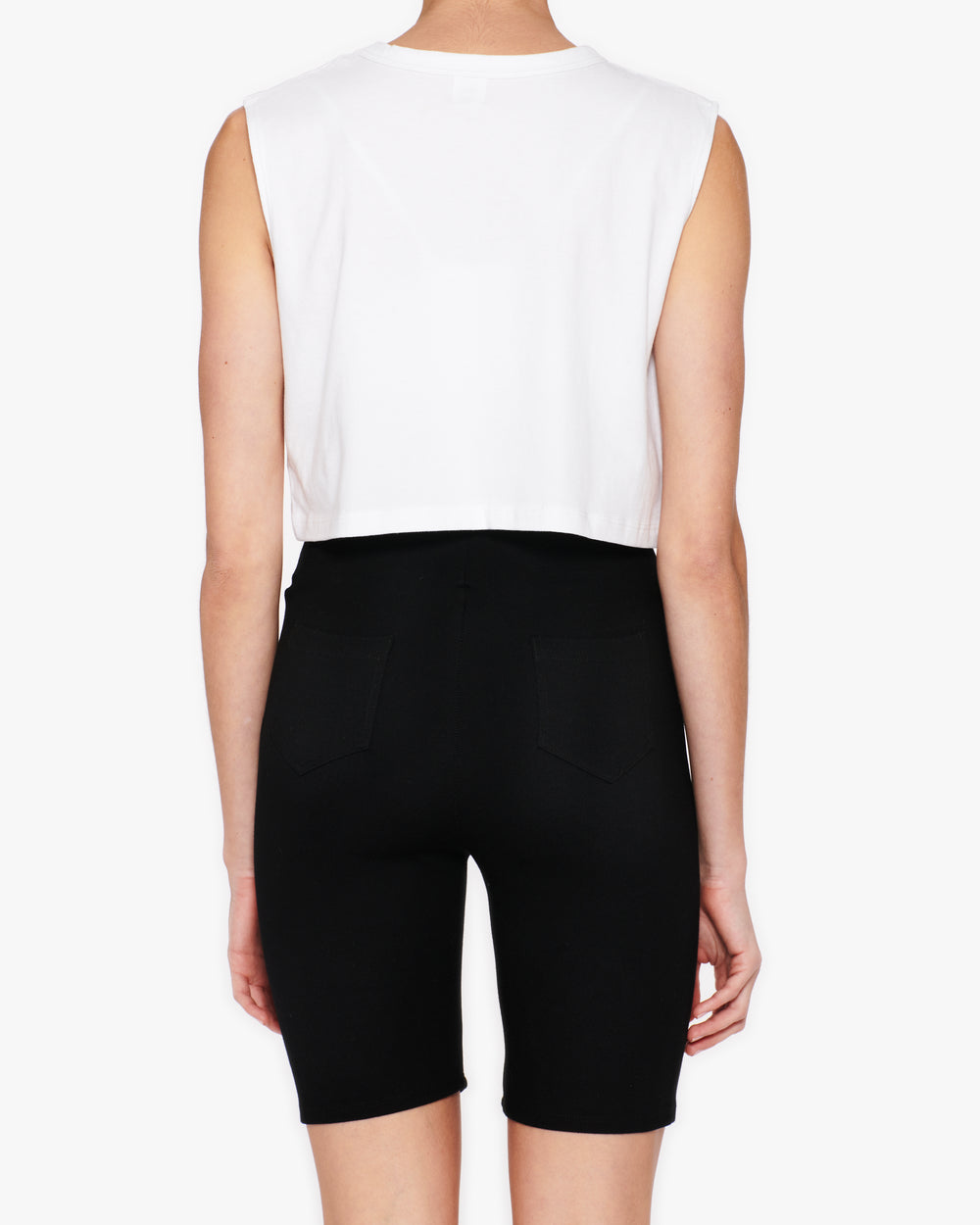 Leset Boxy Sleeveless Crewneck