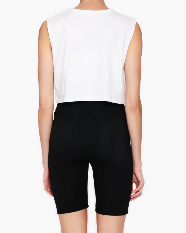 Leset Boxy Sleeveless Crewneck