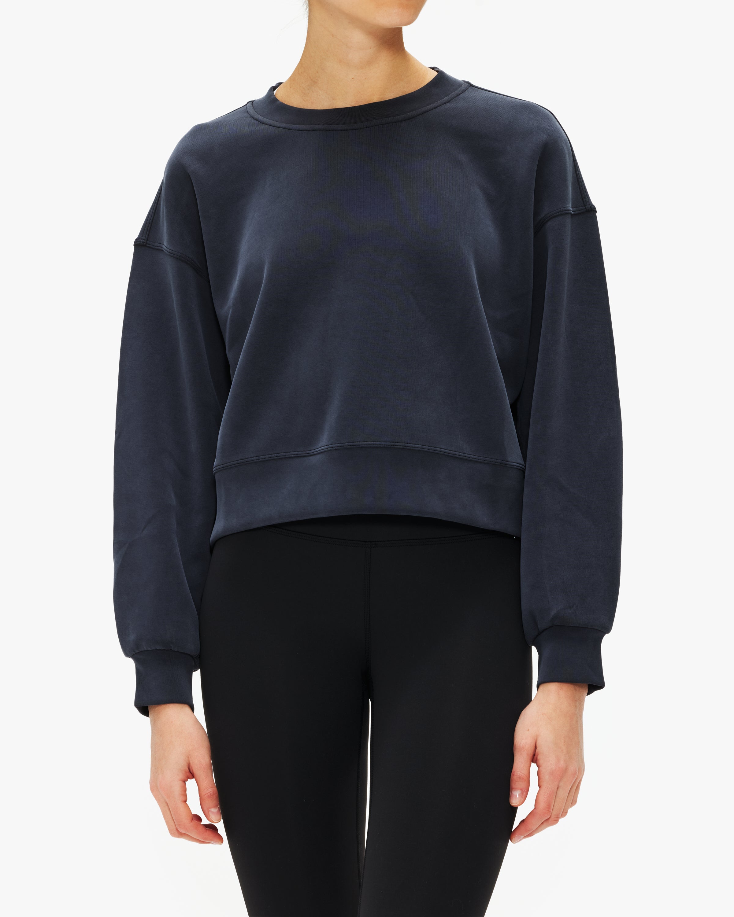 Lululemon Perfectly Oversized Crop Crew Softstreme