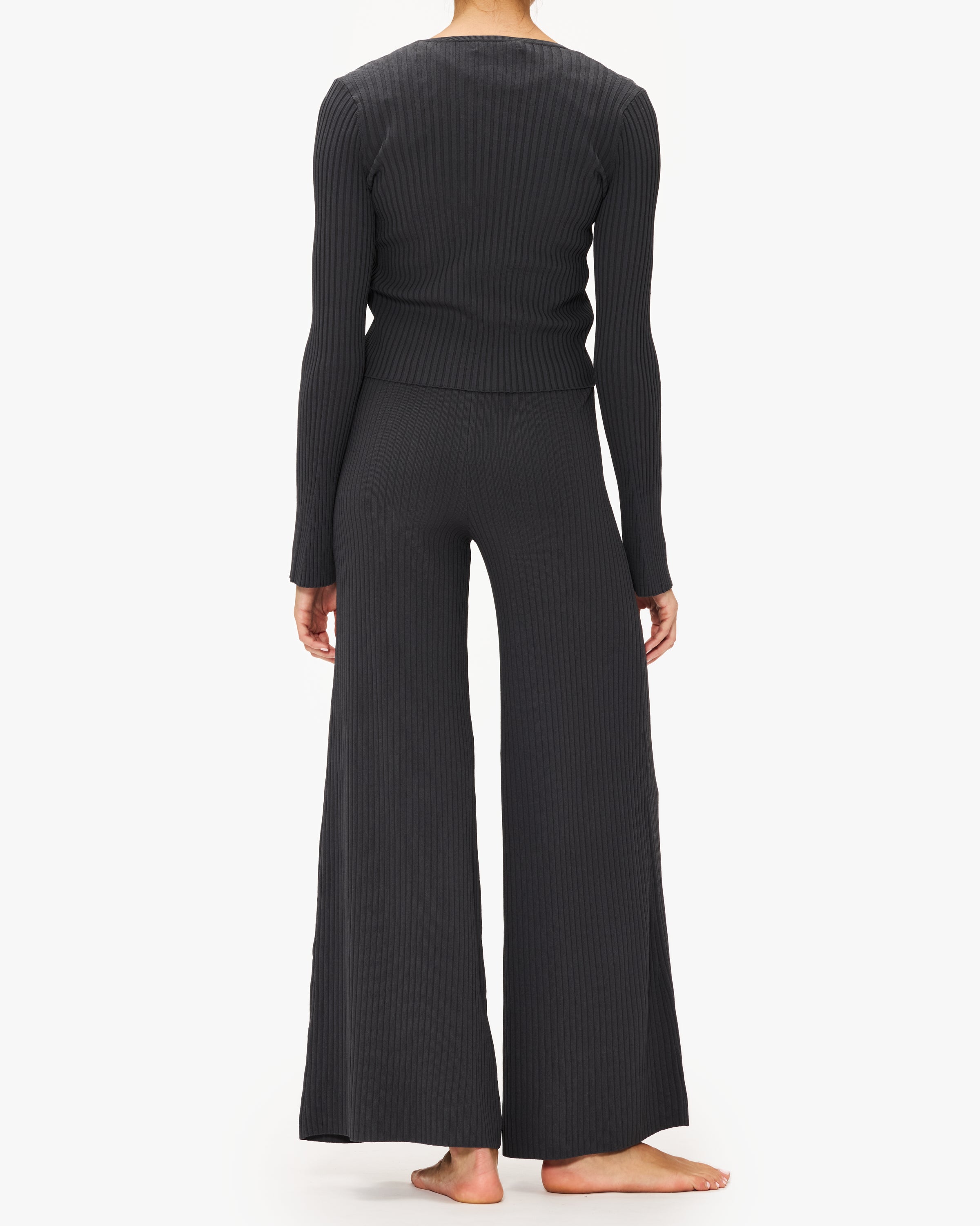 LE'RURE Knot design set up pants black Knot design set up pants の