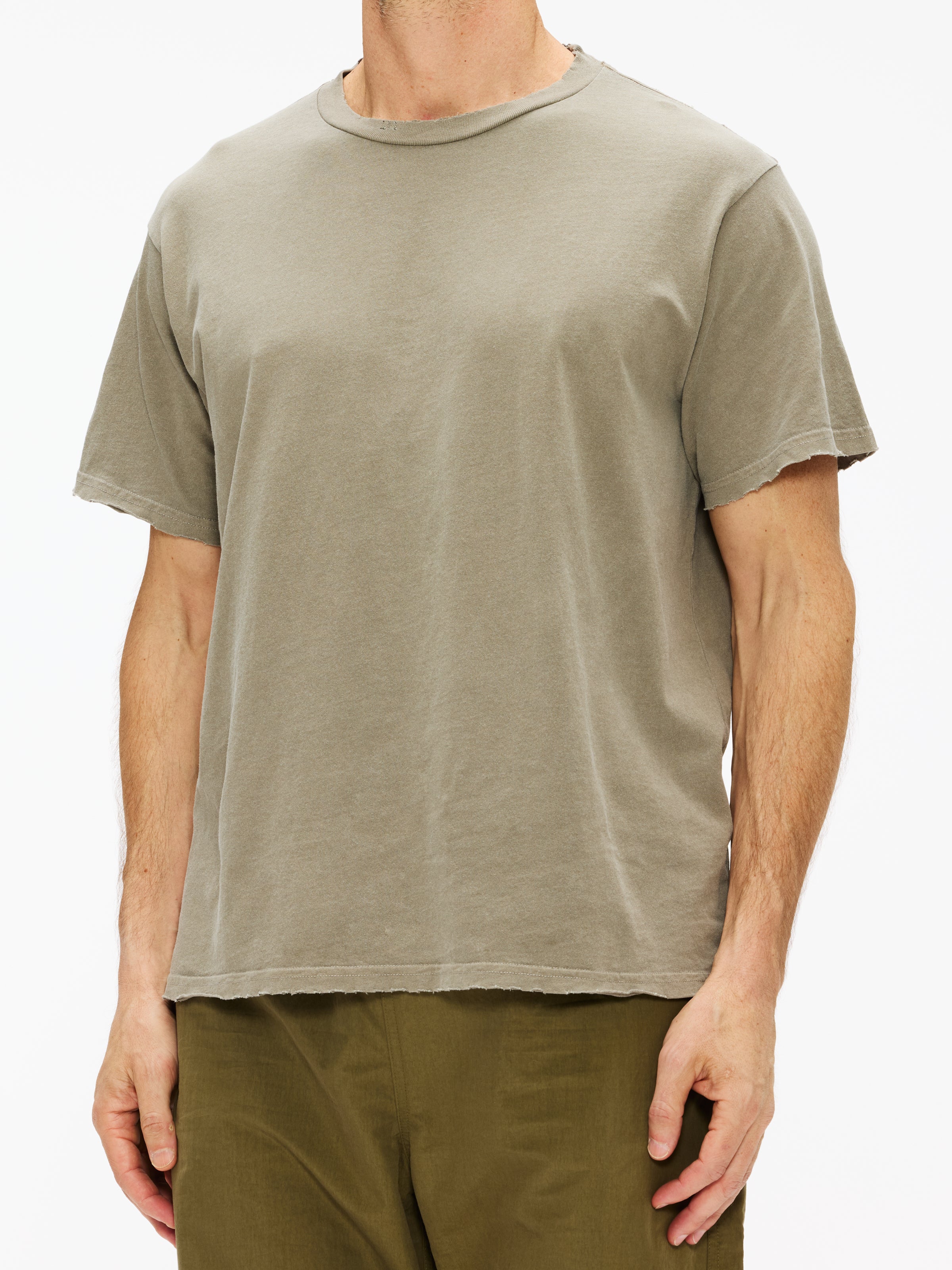 John Elliott Folsom Cropped Tee