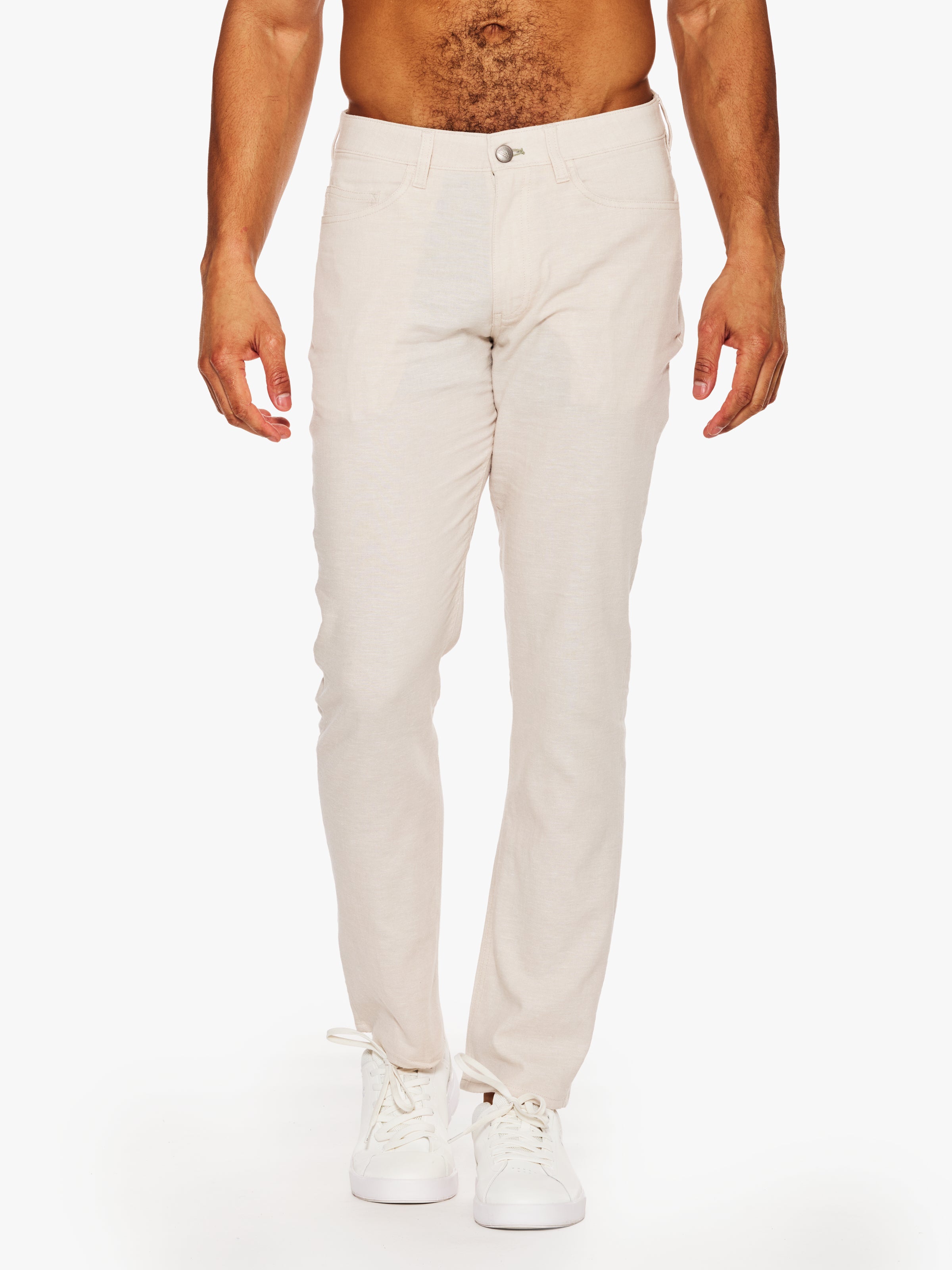 Faherty Movement Linen 5 Pocket Pant