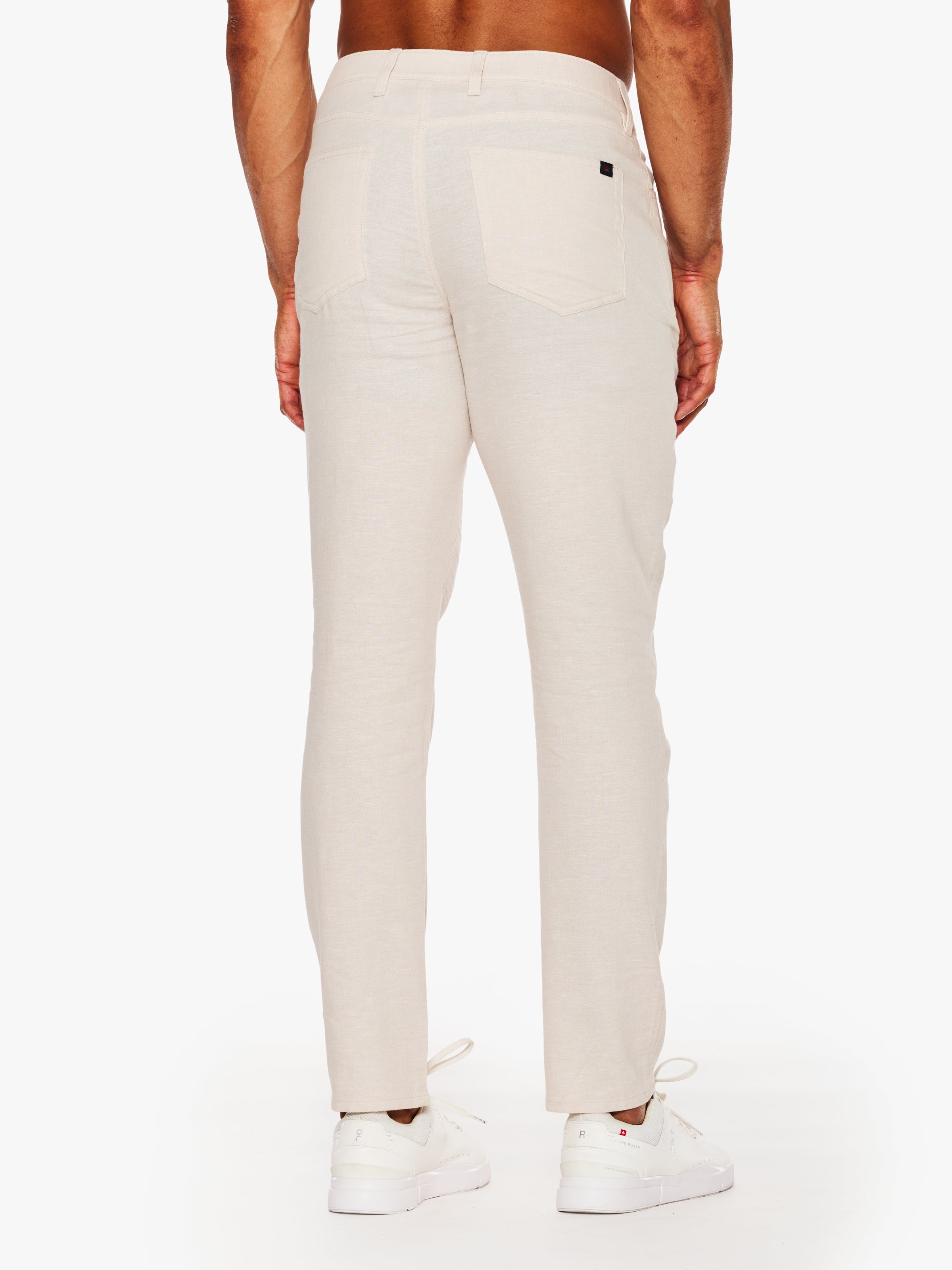 Faherty Movement Linen 5 Pocket Pant