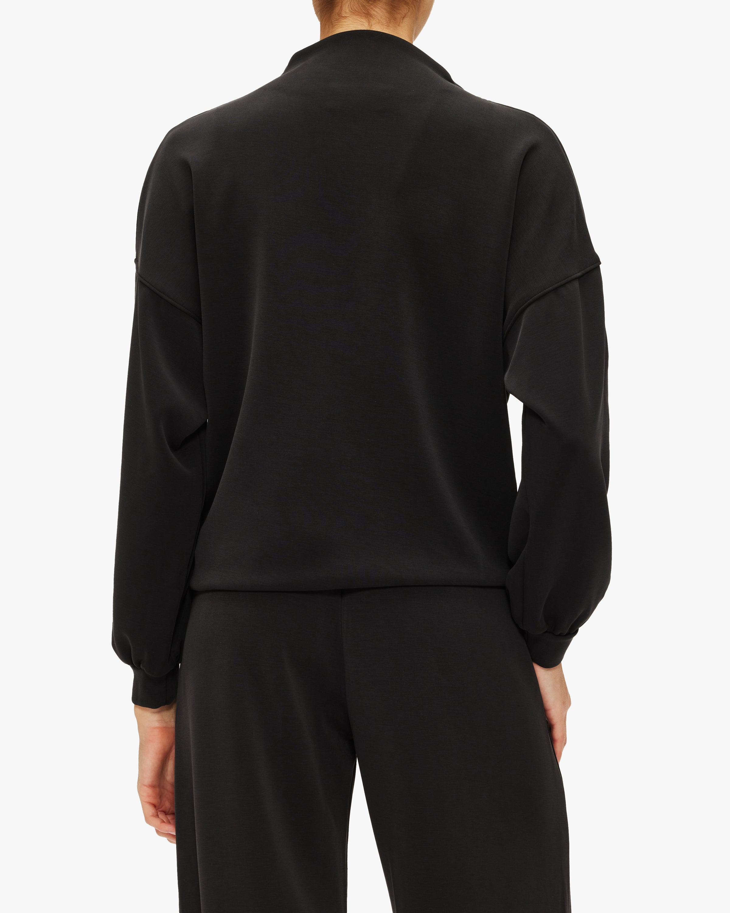 Lanston Kenzie Pintuck Mockneck Pullover