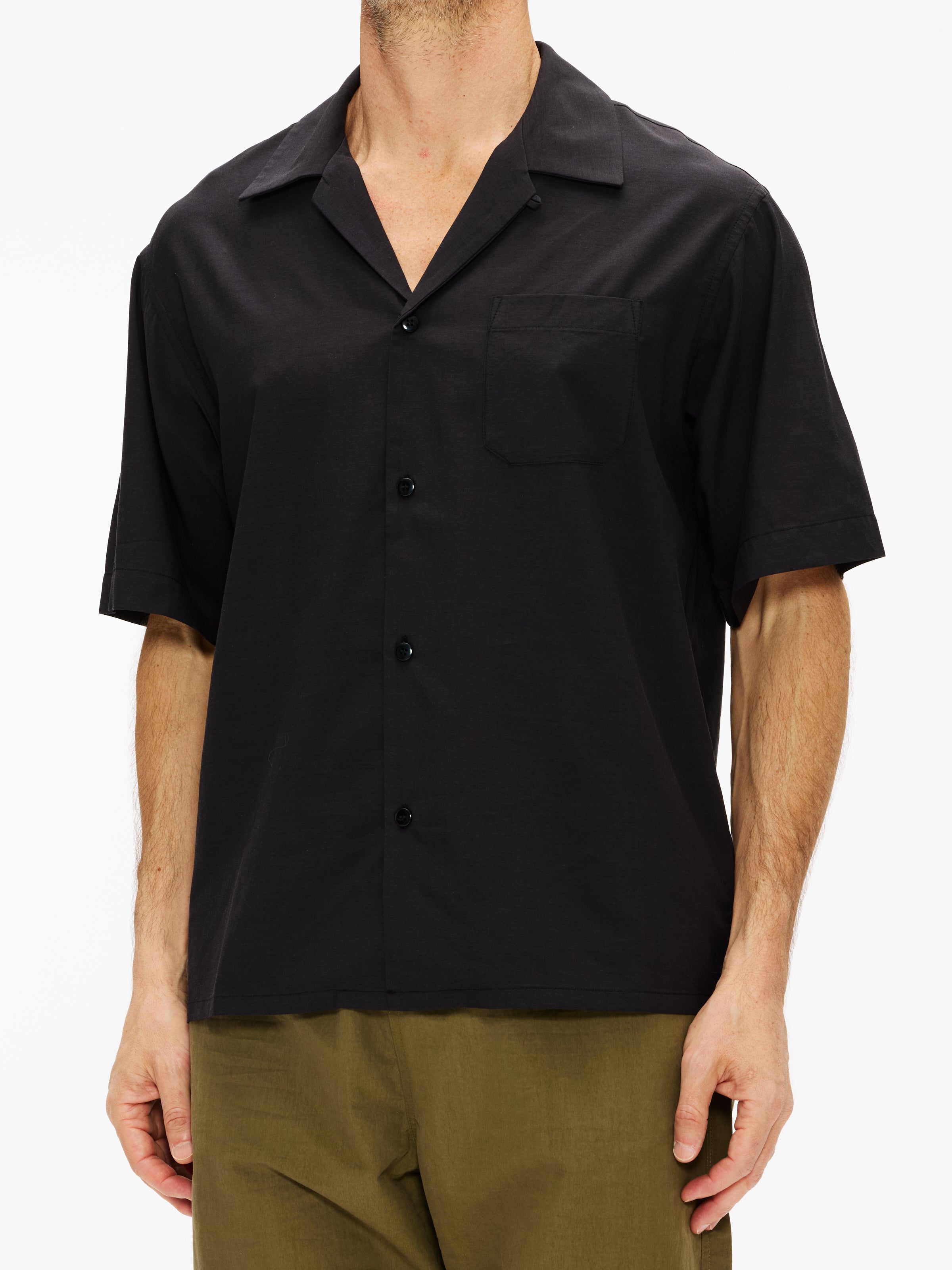 John Elliott Camp Shirt Solid