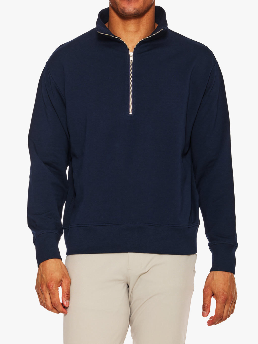 Handvaerk Relaxed Half-Zip Sweatshirt – The Shop at Equinox