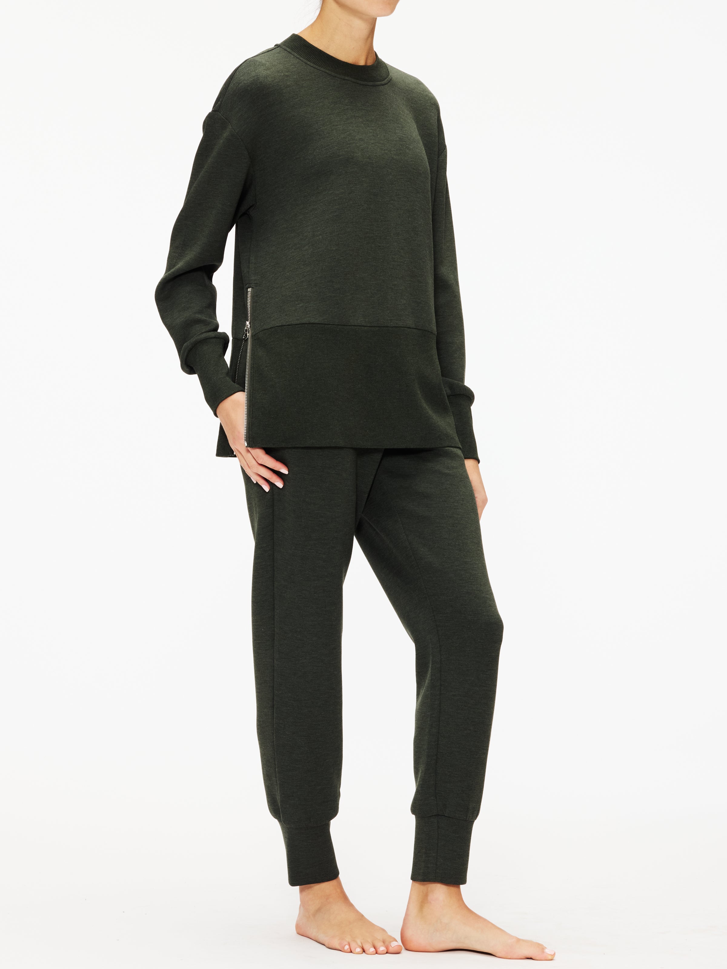 Varley Lowry Longline Sweat