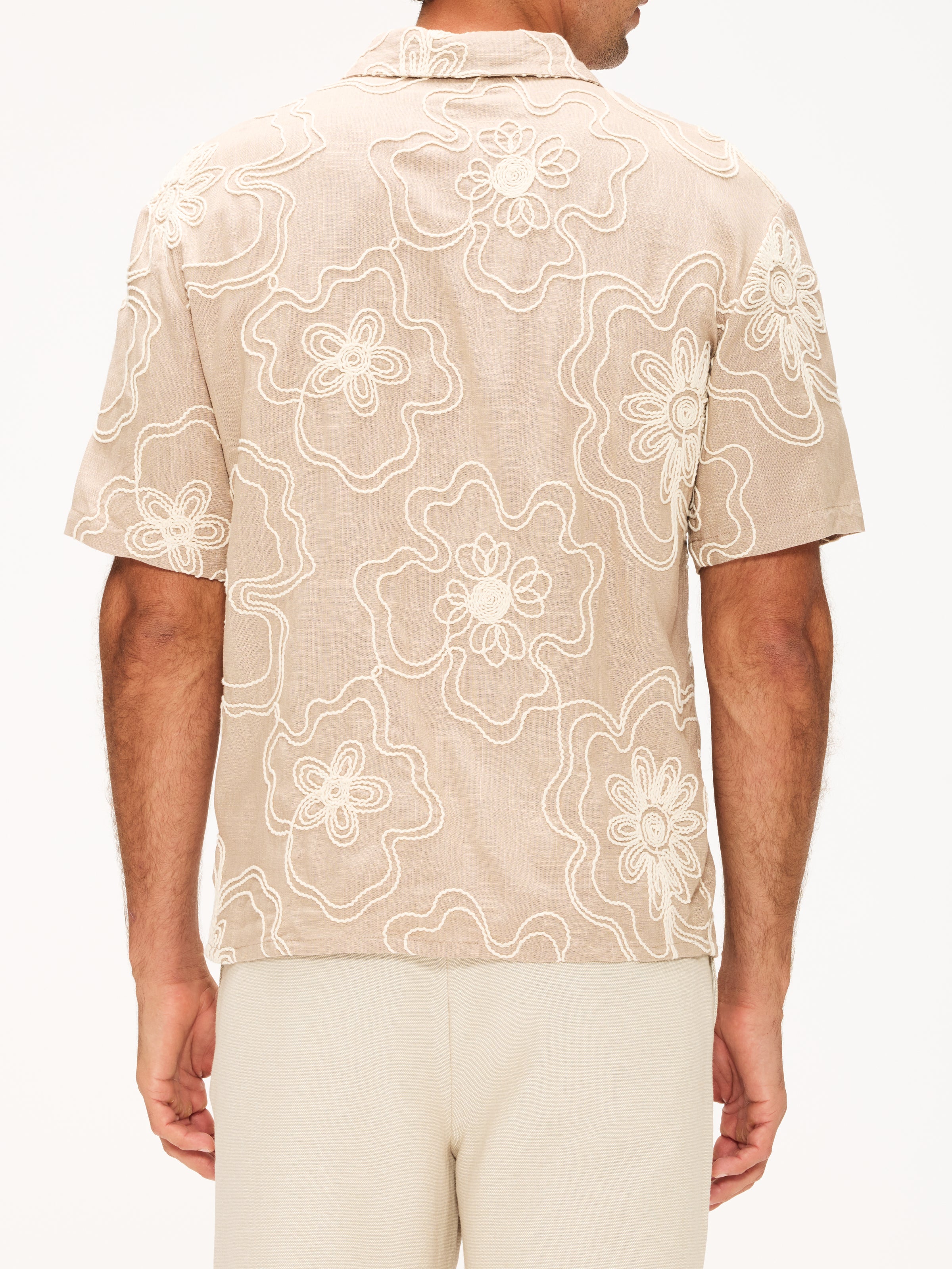 KROST Havana Embroidered Short Sleeve Shirt