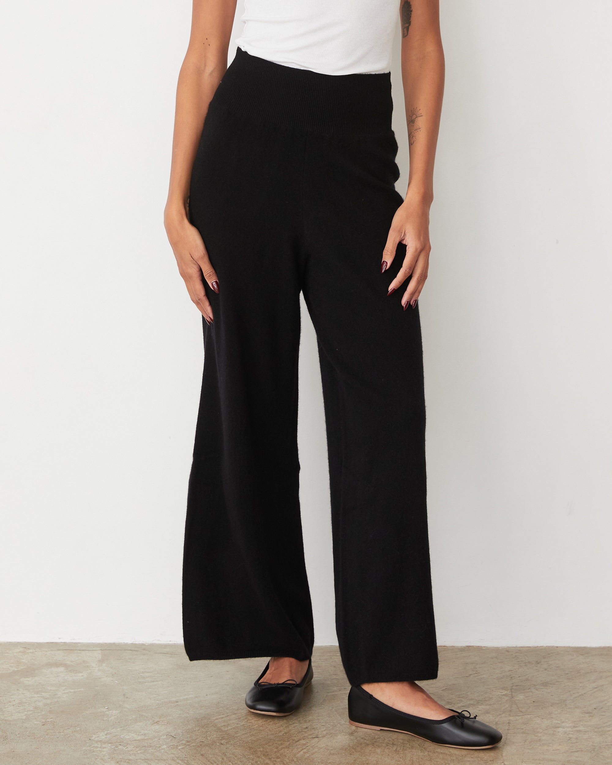 Monrow Cashmere Crop Pant