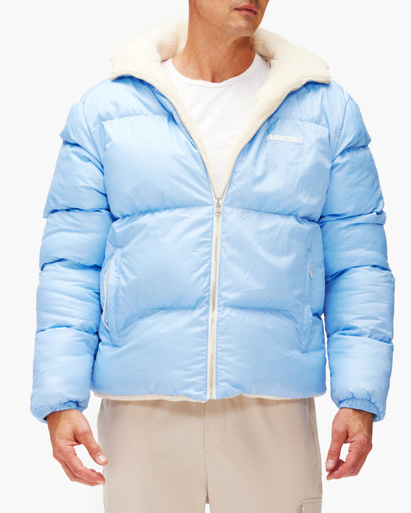 Family First Reversible Sherpa Puffer