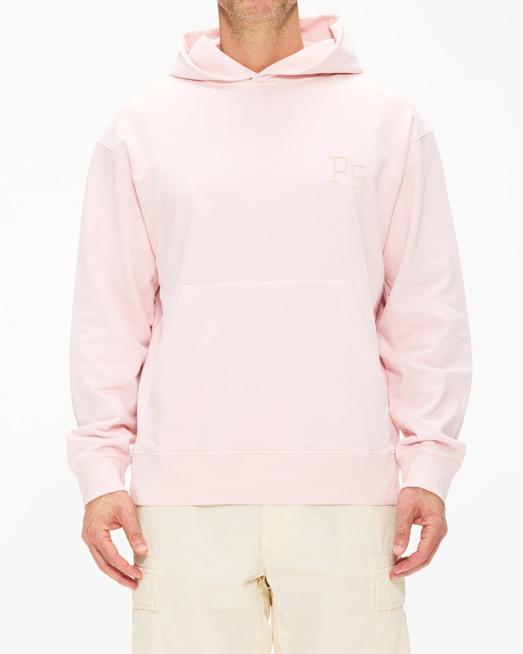 herlipto Embroidery Polo Sweatshirt ピンク Pink Embroidered Interlock Button Polo Sweatshirt