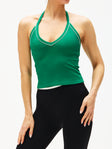 PE Nation Layback Halter Tank