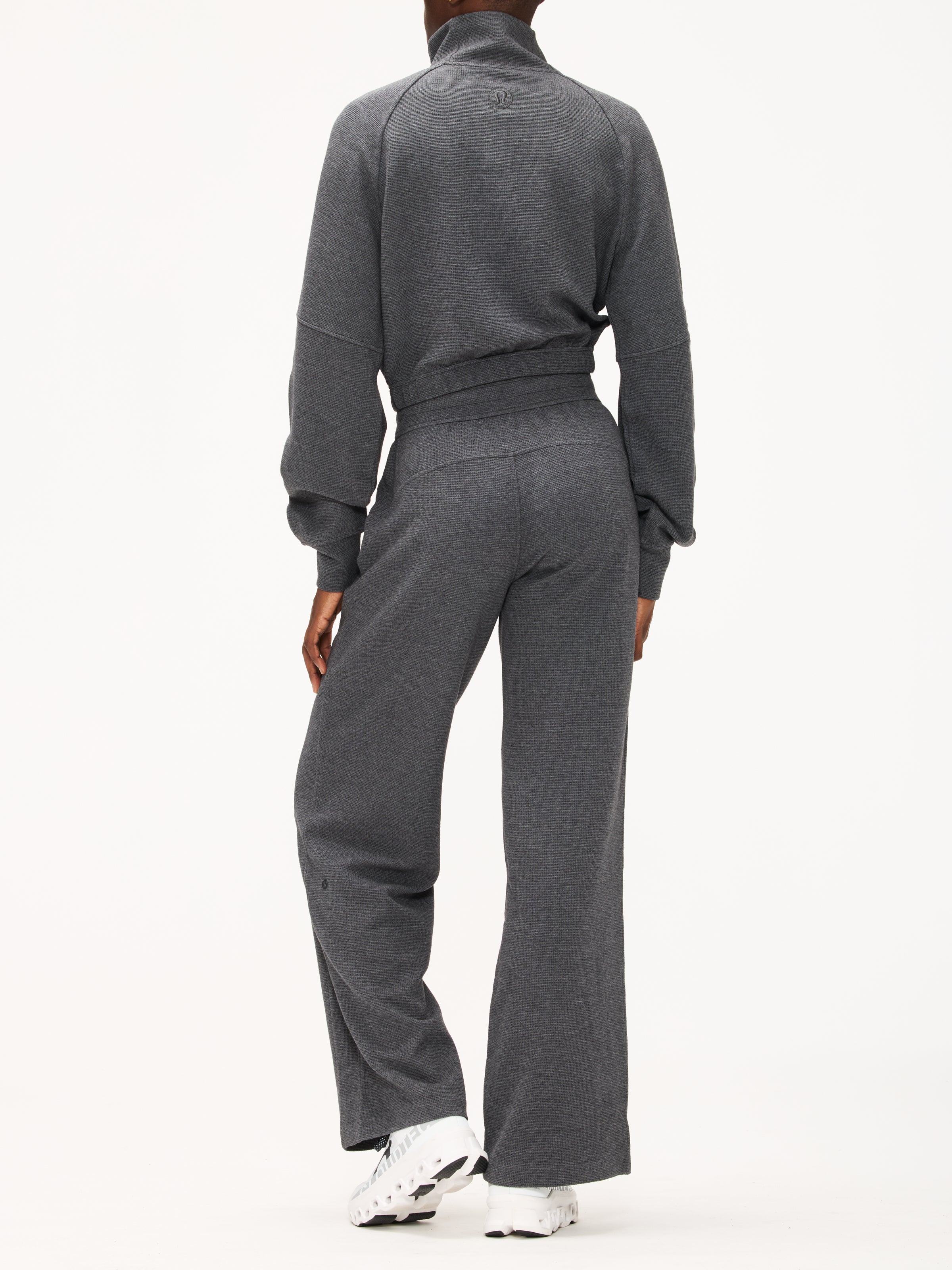 Lululemon Scuba Mid-Rise Wide-Leg Pant *Waffle