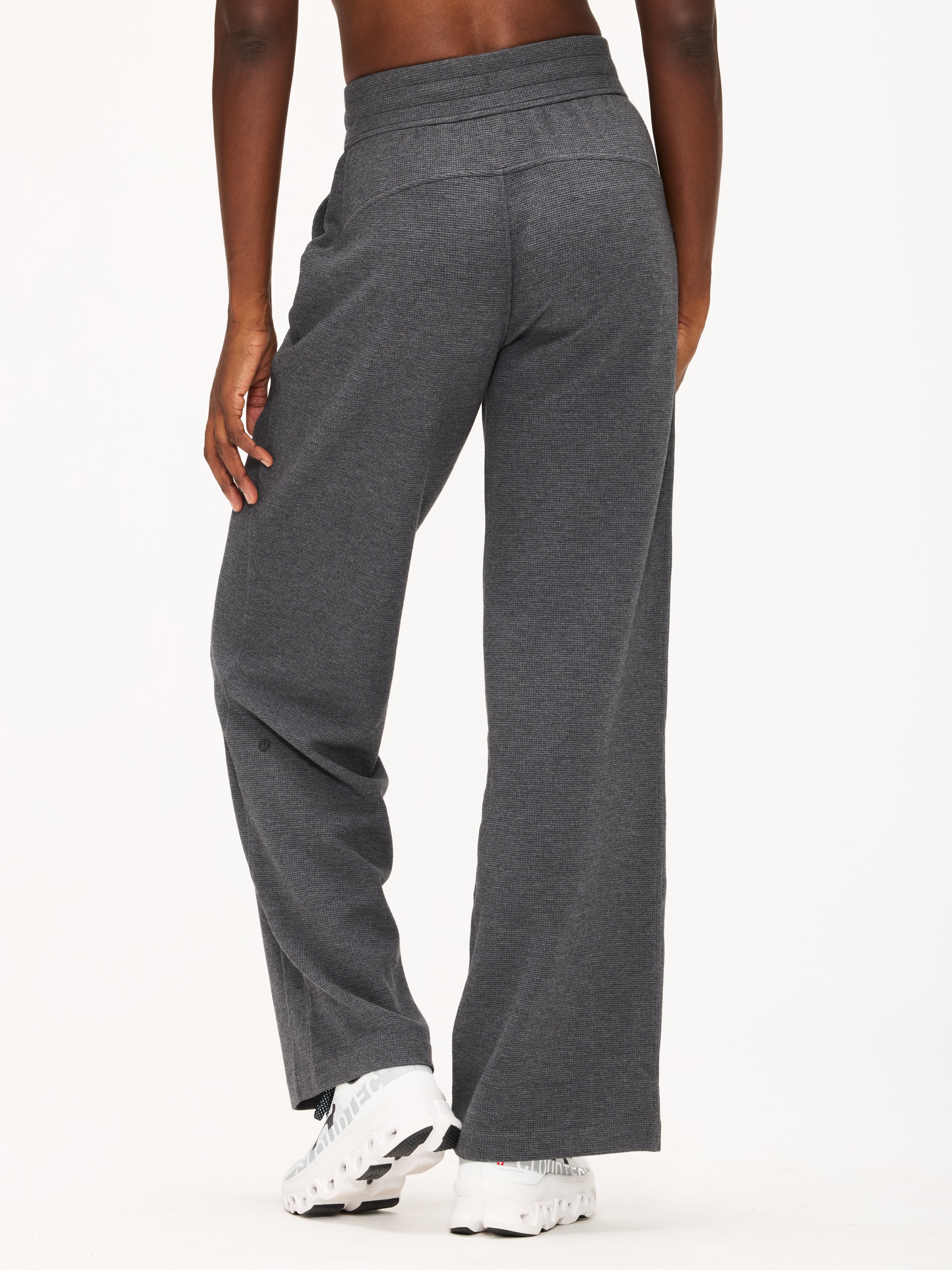 Lululemon Scuba Mid-Rise Wide-Leg Pant *Waffle
