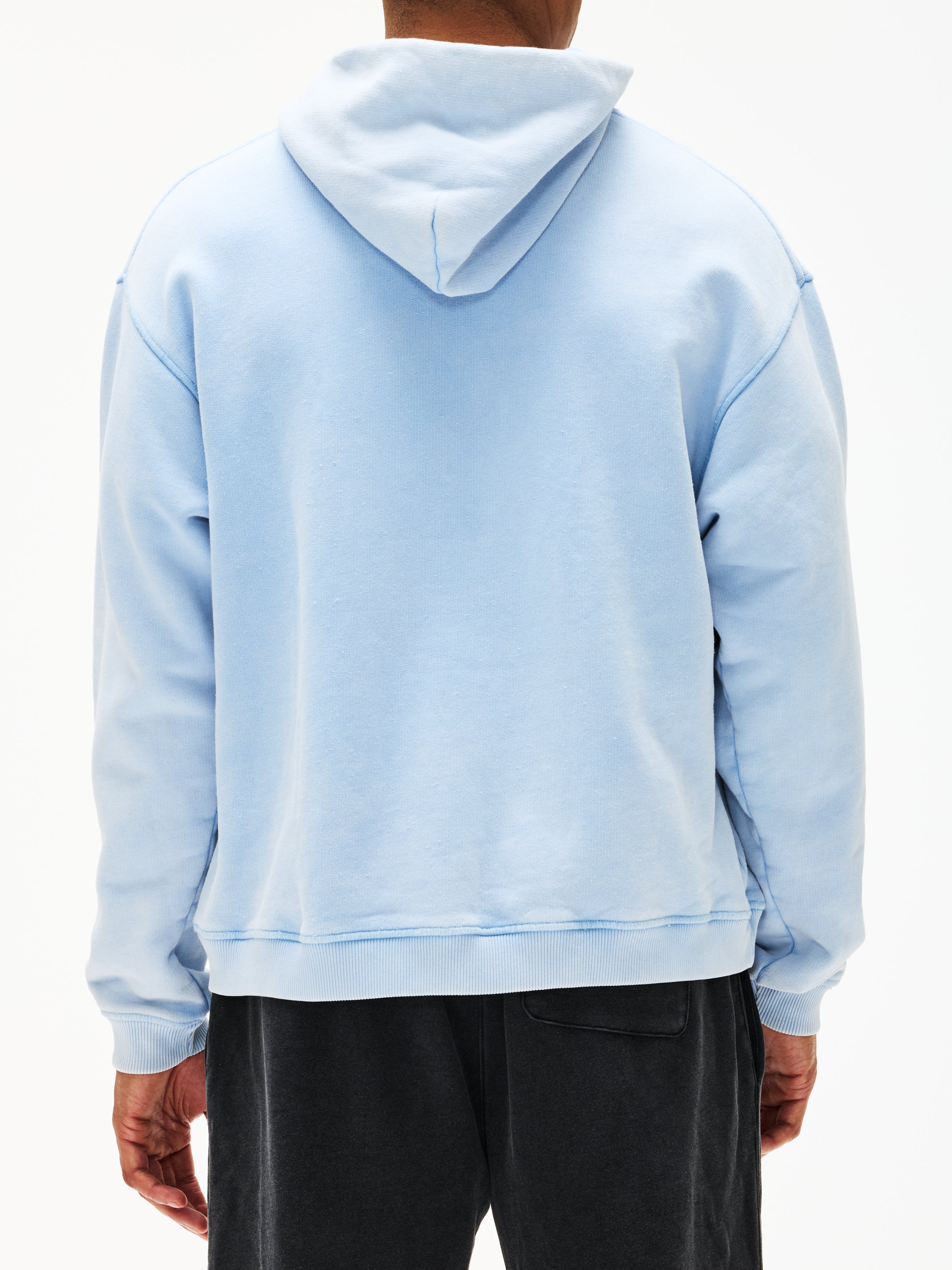slacker / Acid Wash Zip Hoodie Blue S 【公式通販】