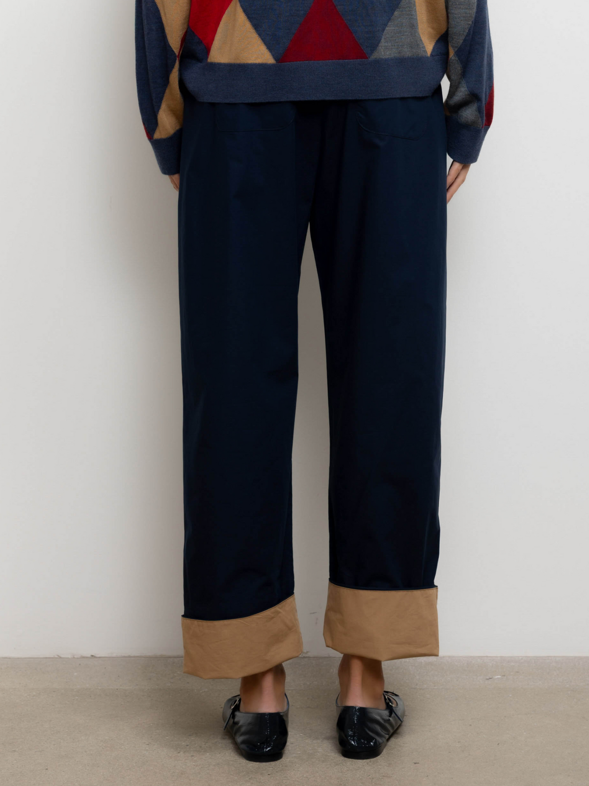 Leset Yoshi Contrast Drawstring Pant