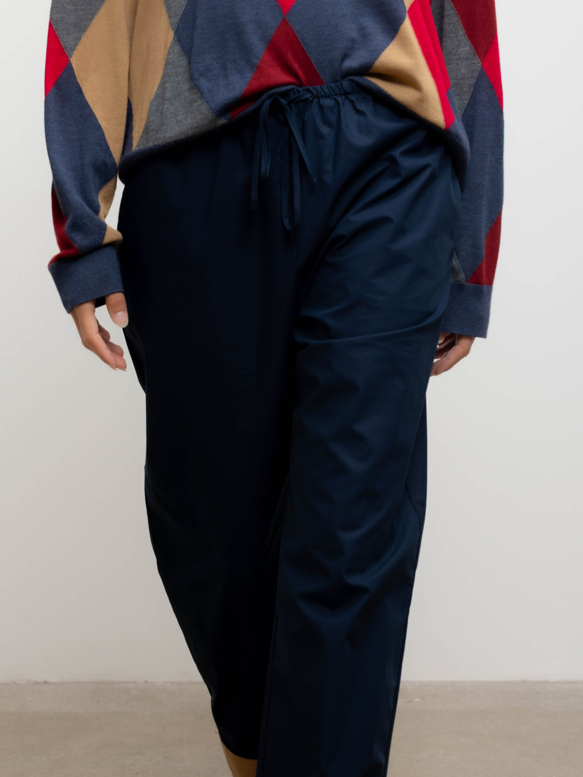 Leset Yoshi Contrast Drawstring Pant